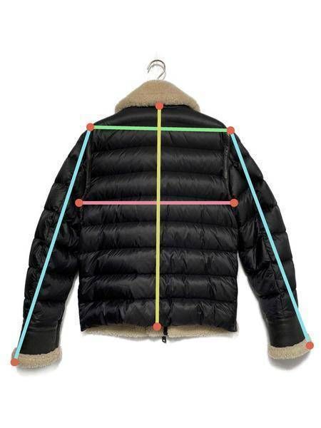 中古・古着通販】MONCLER (モンクレール) ムートンダウンジャケット