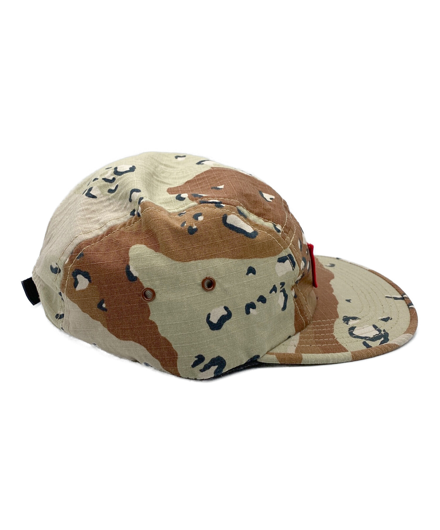 SUPREME (シュプリーム) Chip Camo Camp Cap ブラウン サイズ:-