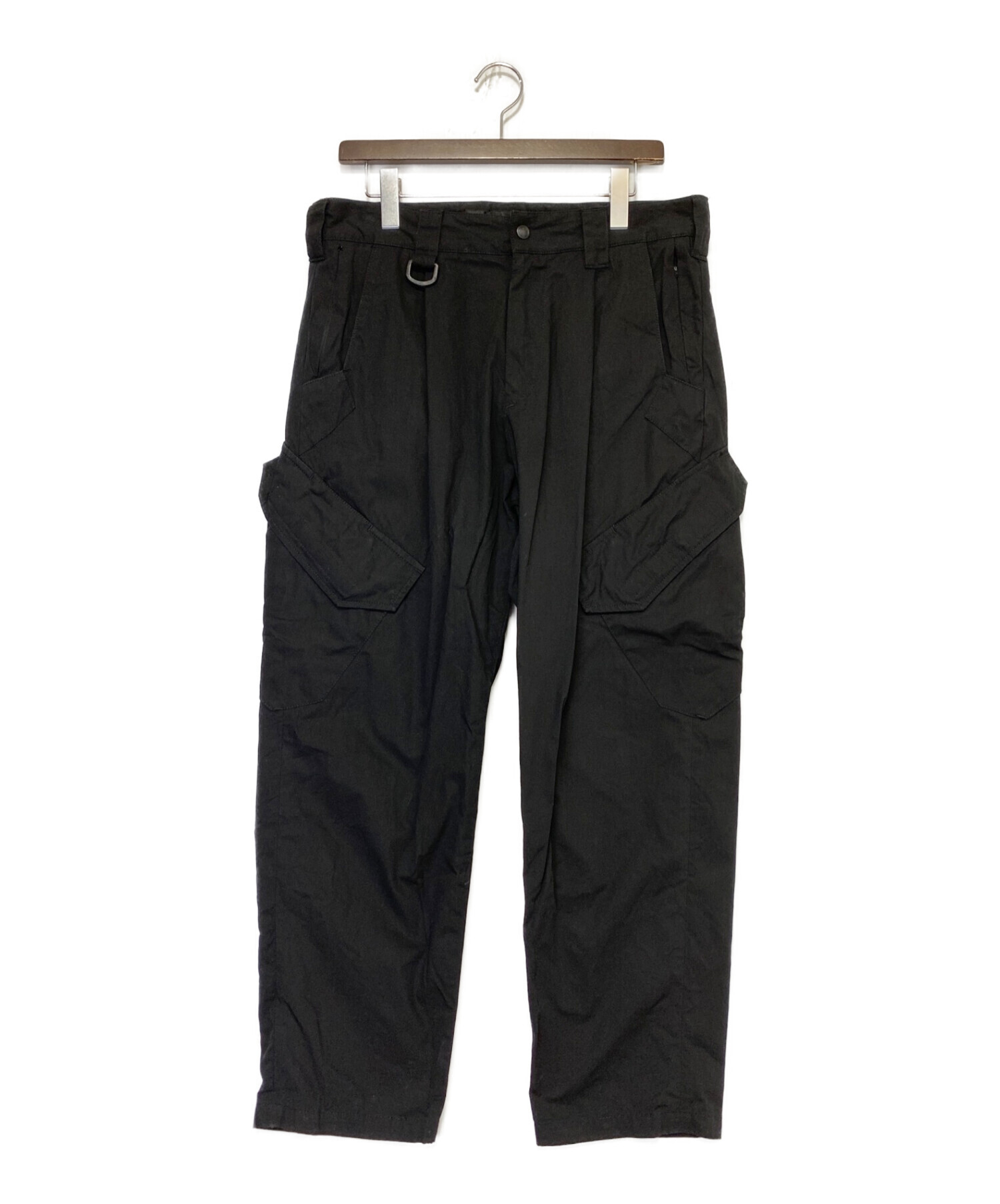 中古・古着通販】mout recon tailor (マウトリーコンテーラー) MDU pants ブラック サイズ:48｜ブランド・古着通販  トレファク公式【TREFAC FASHION】スマホサイト