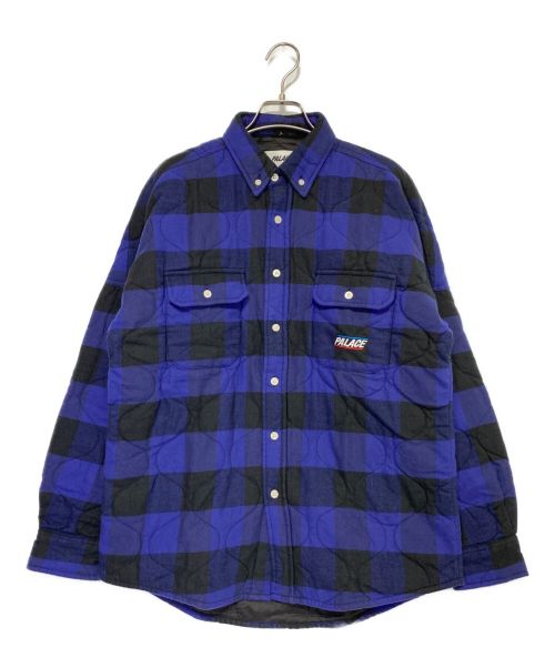 【中古・古着通販】PALACE (パレス) QUILT MIT PLAID SHIRT