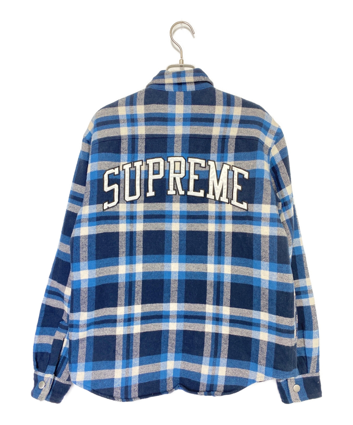 中古・古着通販】SUPREME (シュプリーム) Quilted Arc Logo Flannel