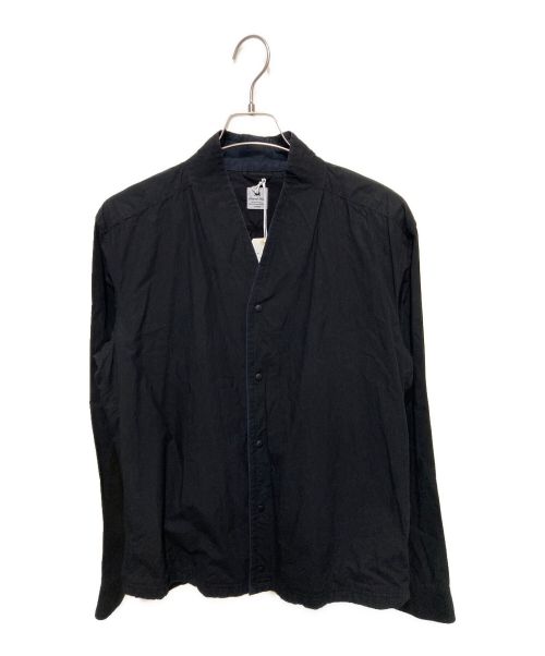 中古・古着通販】SASQUATCHfabrix. (サスクワッチファブリックス) SENSOU WA-NECK SHIRT ブラック  サイズ:M｜ブランド・古着通販 トレファク公式【TREFAC FASHION】スマホサイト