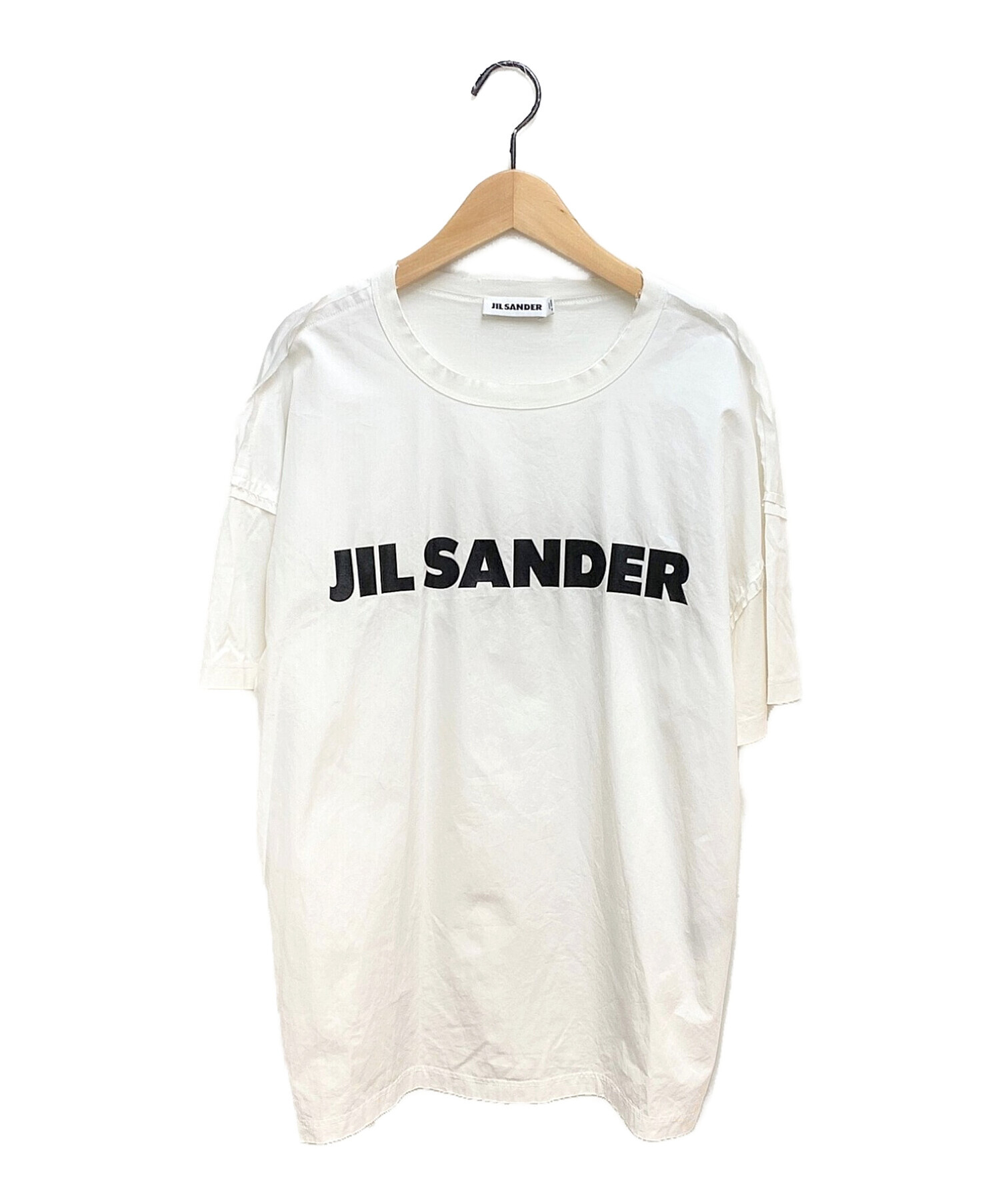 中古・古着通販】JIL SANDER (ジルサンダー) ロゴプリントTシャツ ホワイト サイズ:S｜ブランド・古着通販 トレファク公式【TREFAC  FASHION】スマホサイト