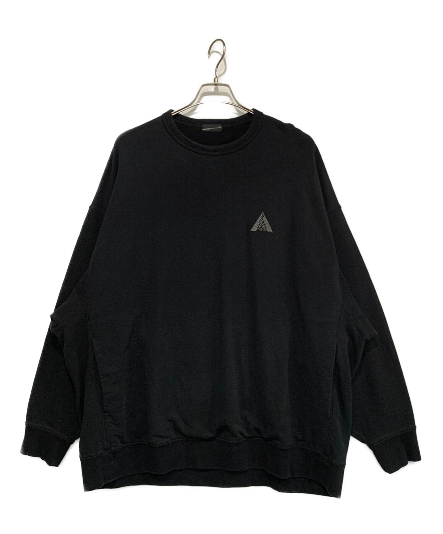 LAD MUSICIAN (ラッドミュージシャン) SUPER BIG CREW NECK SWEAT ブラック サイズ:-