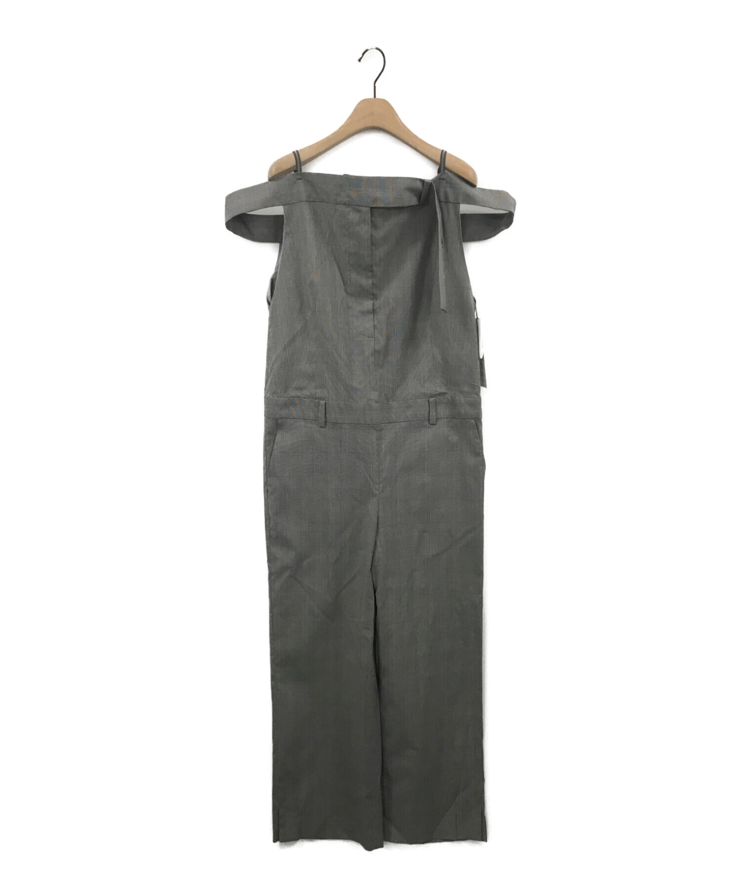 中古・古着通販】IRENE (アイレネ) Jump Suit グレー サイズ:36 未使用