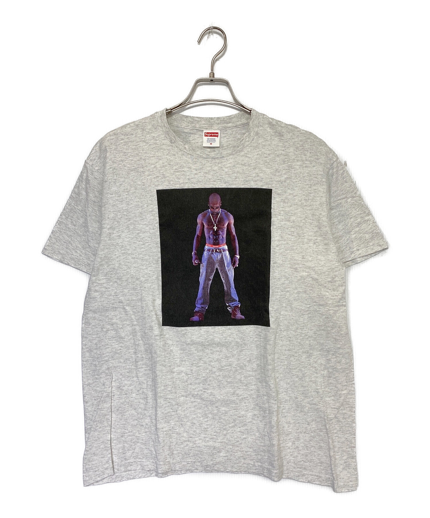 Supreme  Tupac Hologram Tee  white 白　S&LTシャツ/カットソー(半袖/袖なし)