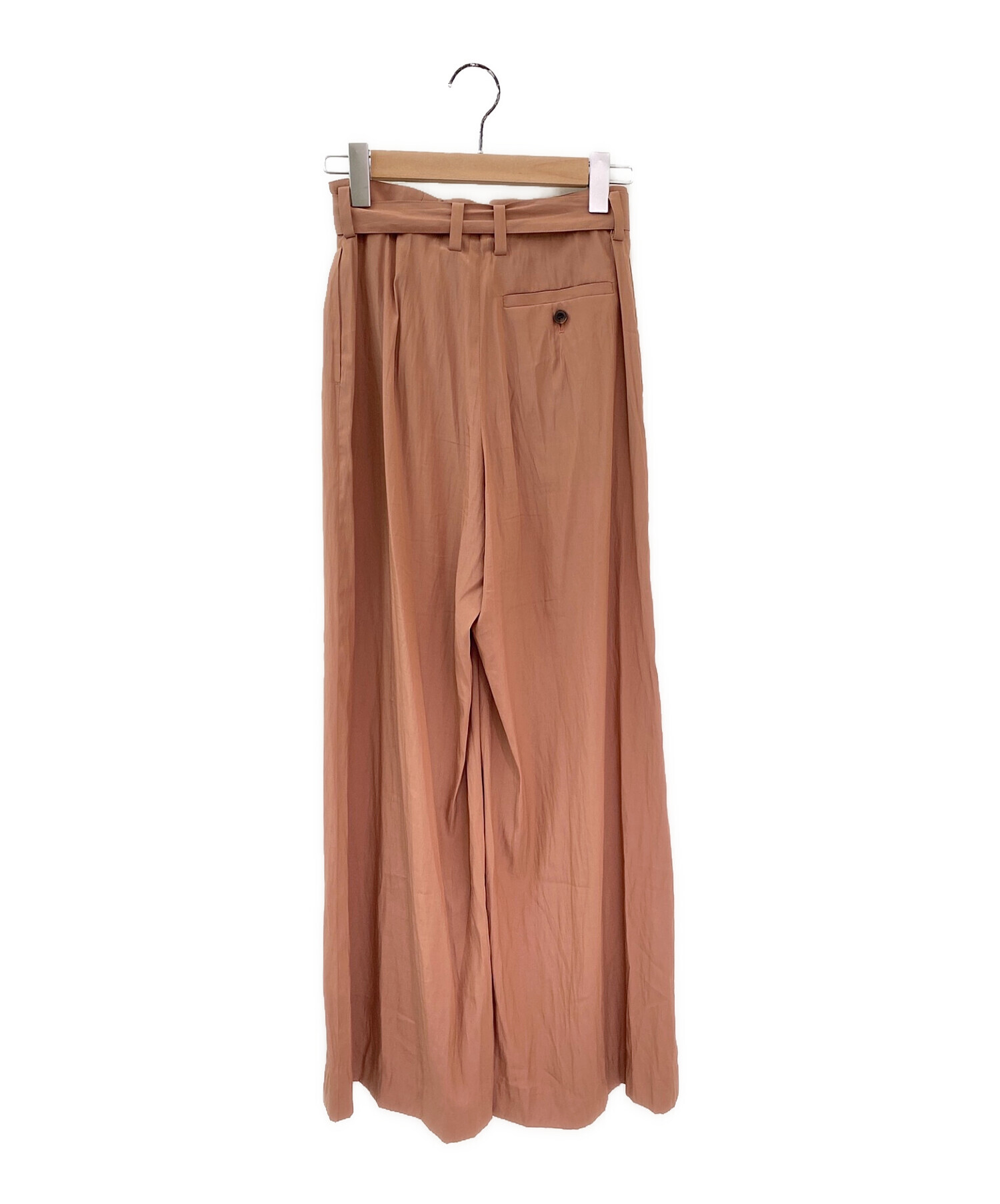 中古・古着通販】L'Appartement (アパルトモン) ベルト付き WIDE PANTS ブラウン サイズ:34｜ブランド・古着通販  トレファク公式【TREFAC FASHION】スマホサイト