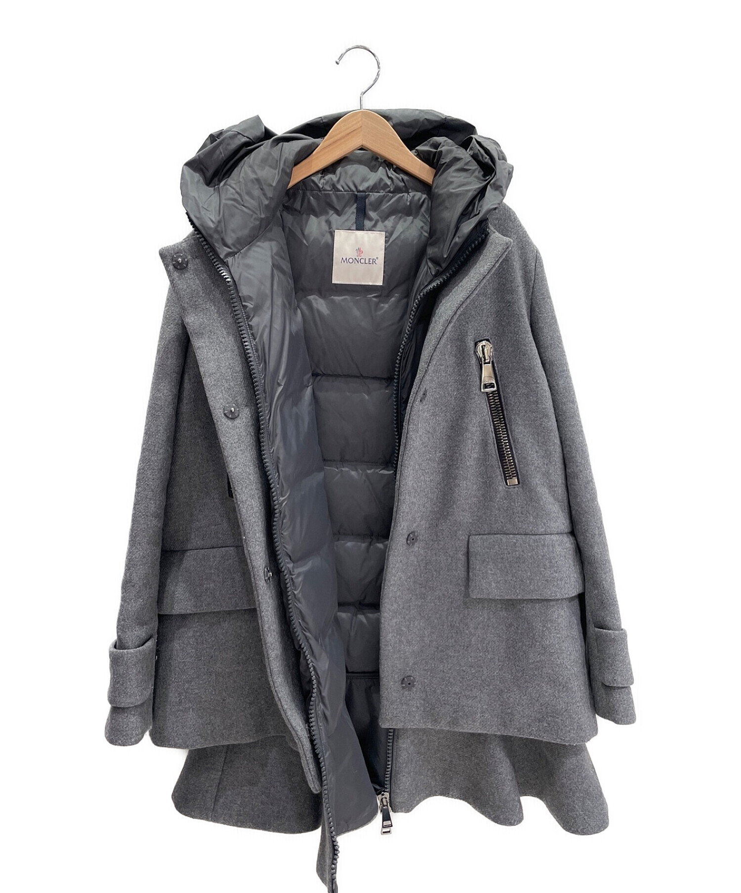 MONCLER (モンクレール) PHEMIA グレー サイズ:1