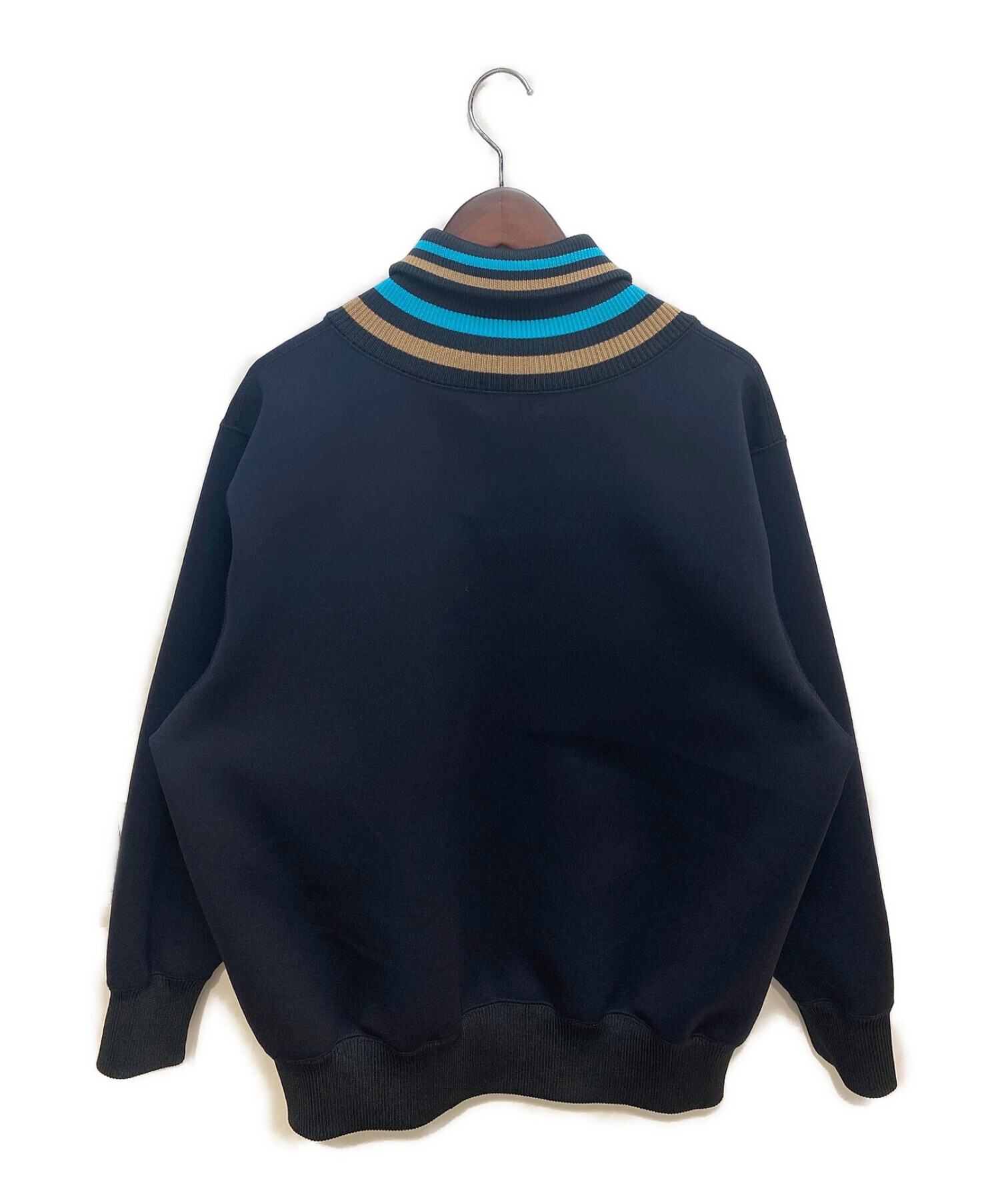 KOLOR (カラー) 21SS Pe ダンボール POLO L/S ブラック サイズ:1