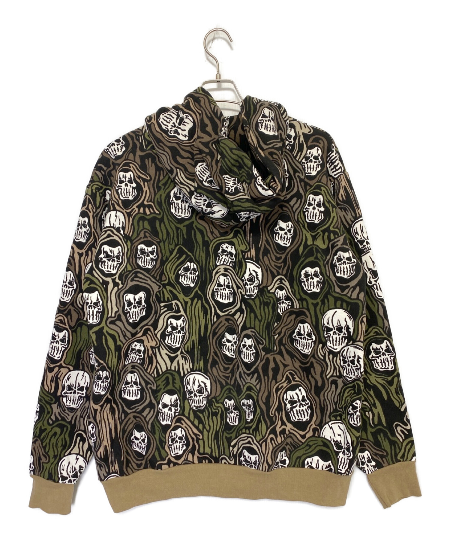 中古・古着通販】Warren Lotas (ウォーレンロータス) Skull Camo Hoodie オリーブ サイズ:L｜ブランド・古着通販  トレファク公式【TREFAC FASHION】スマホサイト