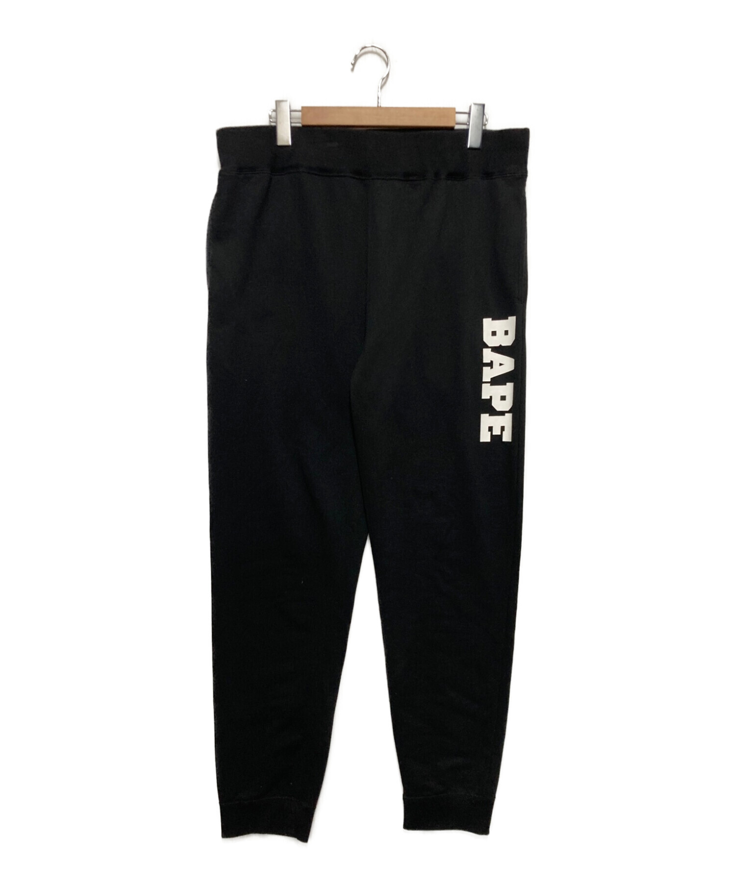 BAPE ブラックパンツ（XL）パンツ