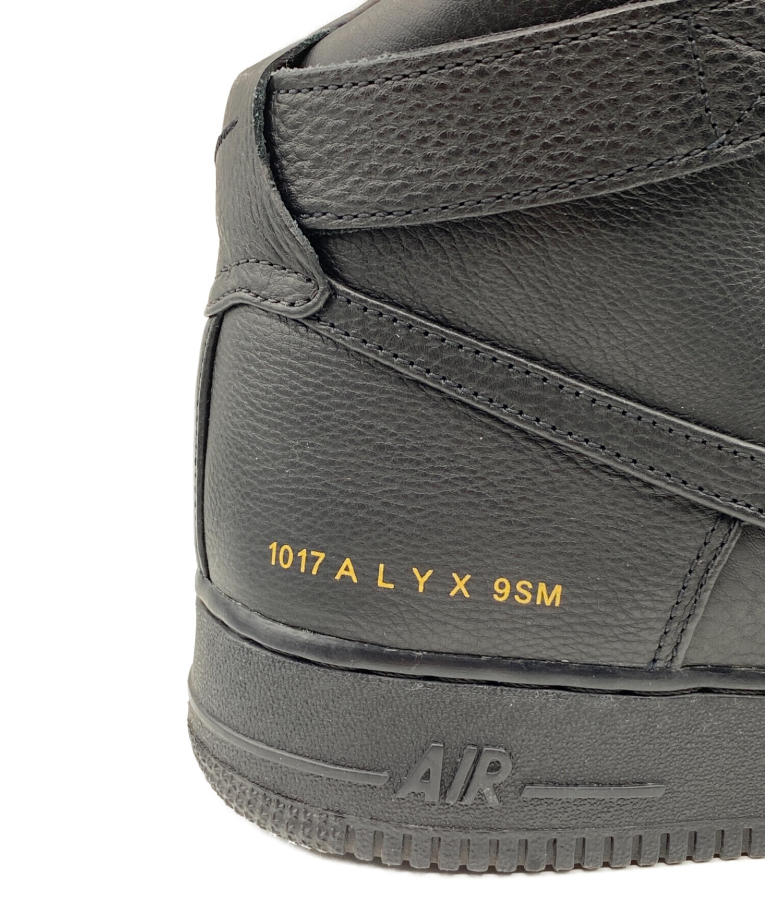 NIKE (ナイキ) AIR FORCE 1 HIGH / ALYX ブラック サイズ:28.5cm （US10.5）