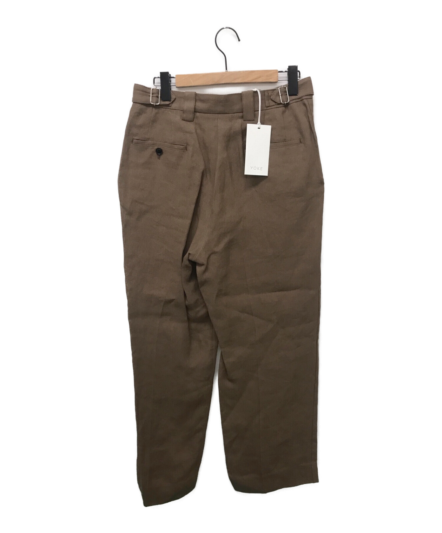 YOKE (ヨーク) PAPER KERSEY FRENCH GURKHA TROUSERS トープ サイズ:3