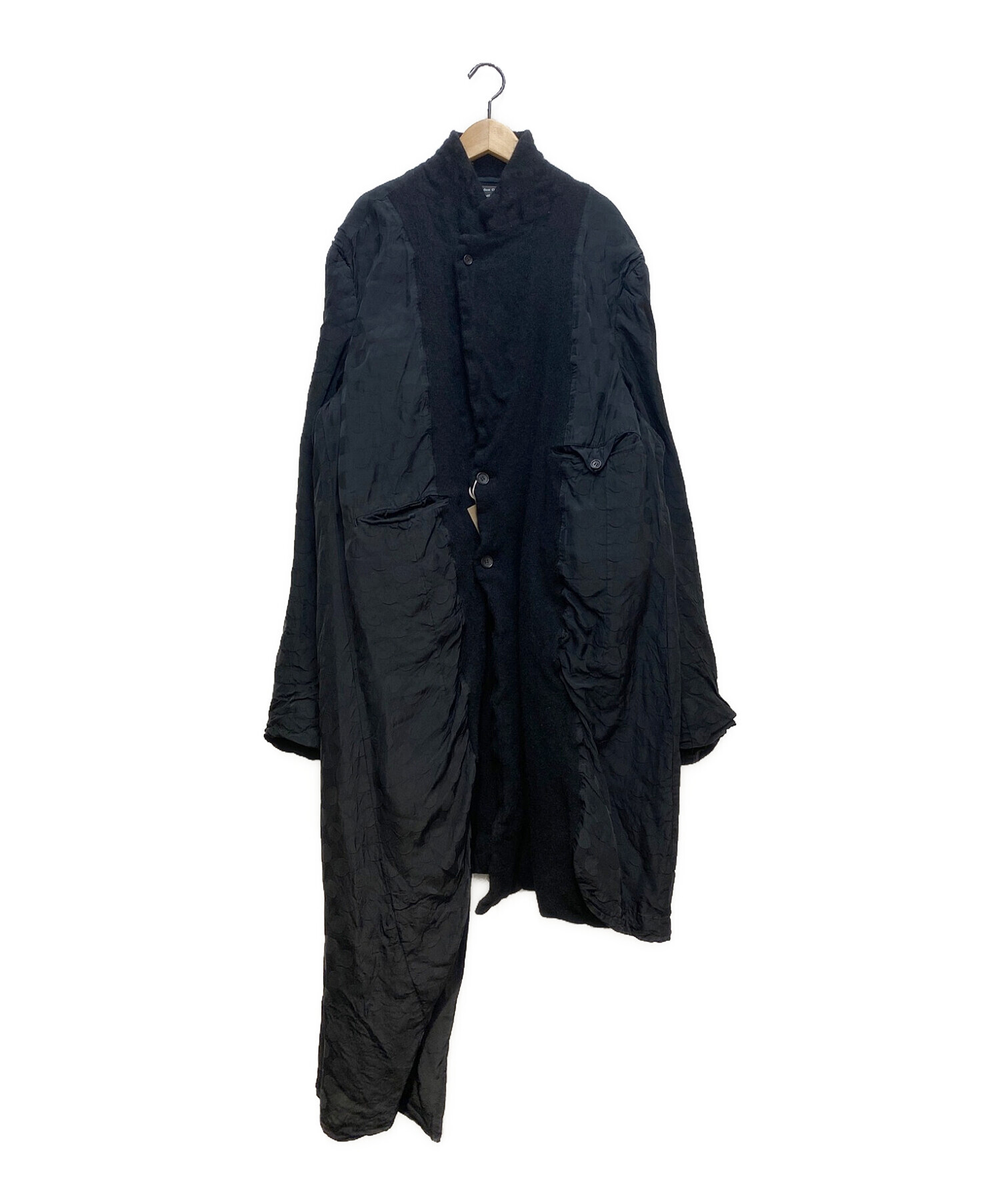 COMME des GARCONS HOMME 21AW ウールサージ 縮絨 コート