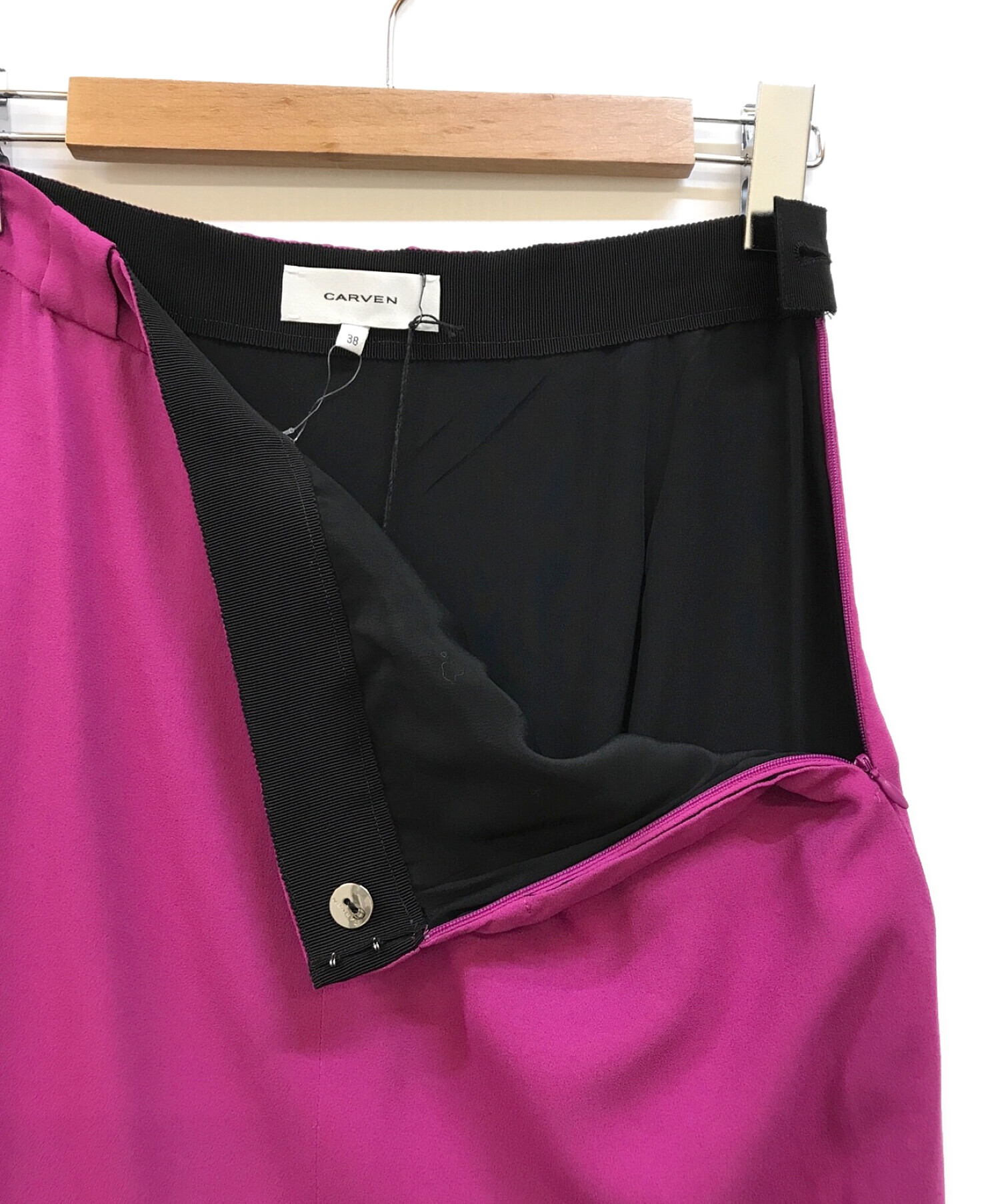 CARVEN (カルヴェン) 裾レーススカート ピンク サイズ:38