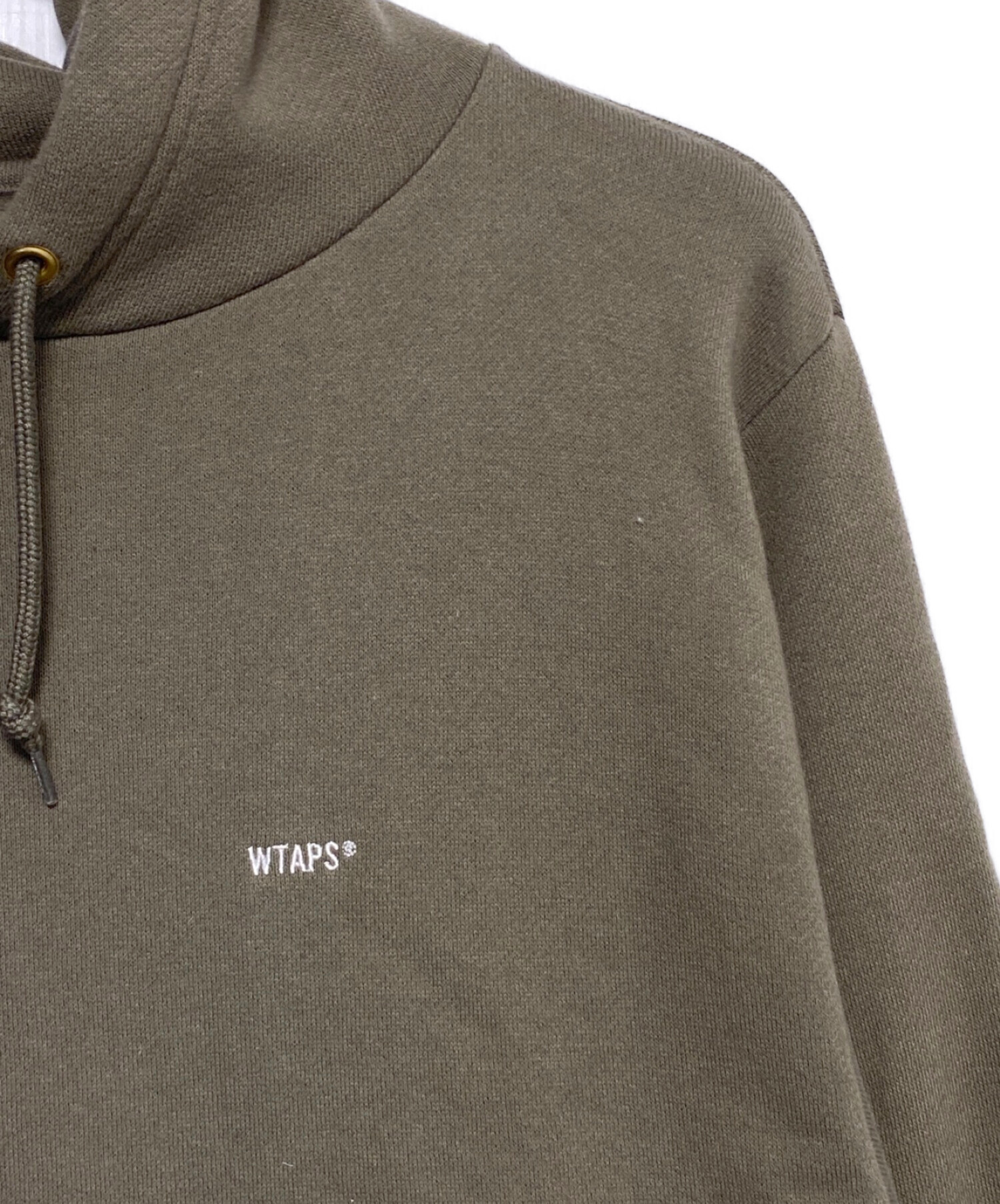 WTAPS (ダブルタップス) FLAT / HOODED / COTTON オリーブ サイズ:M