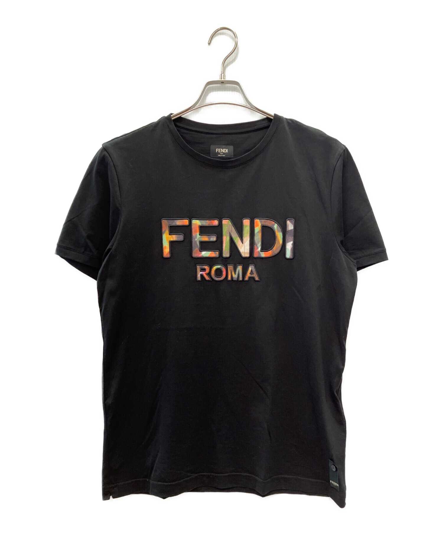 FENDI (フェンディ) Tシャツ ブラック サイズ:L