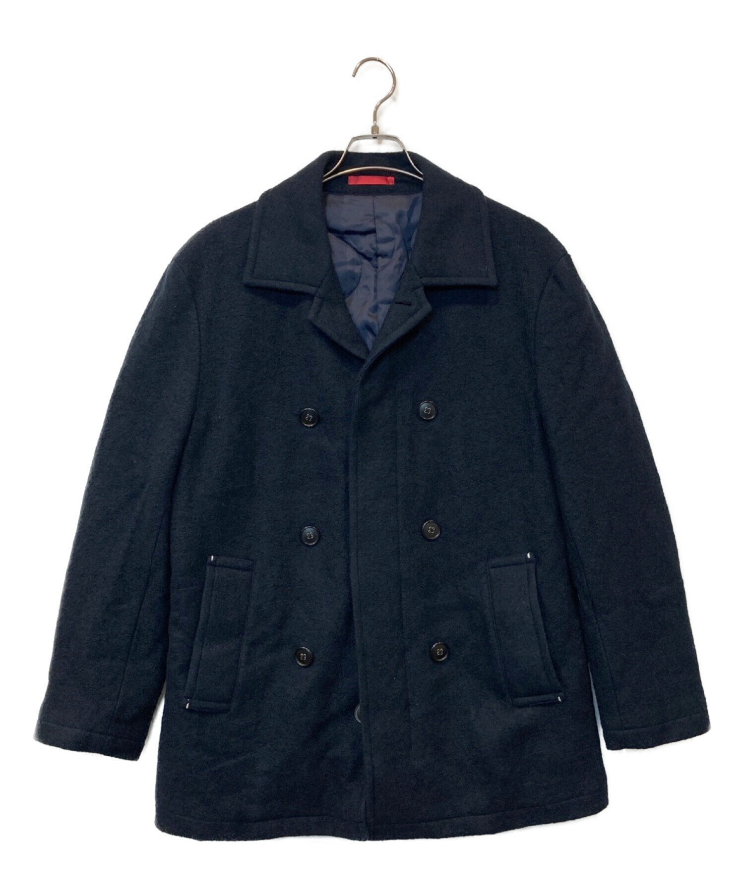 LANVIN on Blue ウールジャケットコートその為価格を加味しております