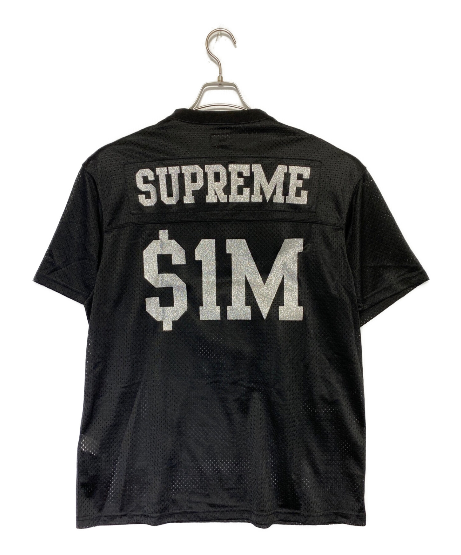 中古・古着通販】SUPREME (シュプリーム) Glitter Football Top ブラック サイズ:Ｌ｜ブランド・古着通販  トレファク公式【TREFAC FASHION】スマホサイト