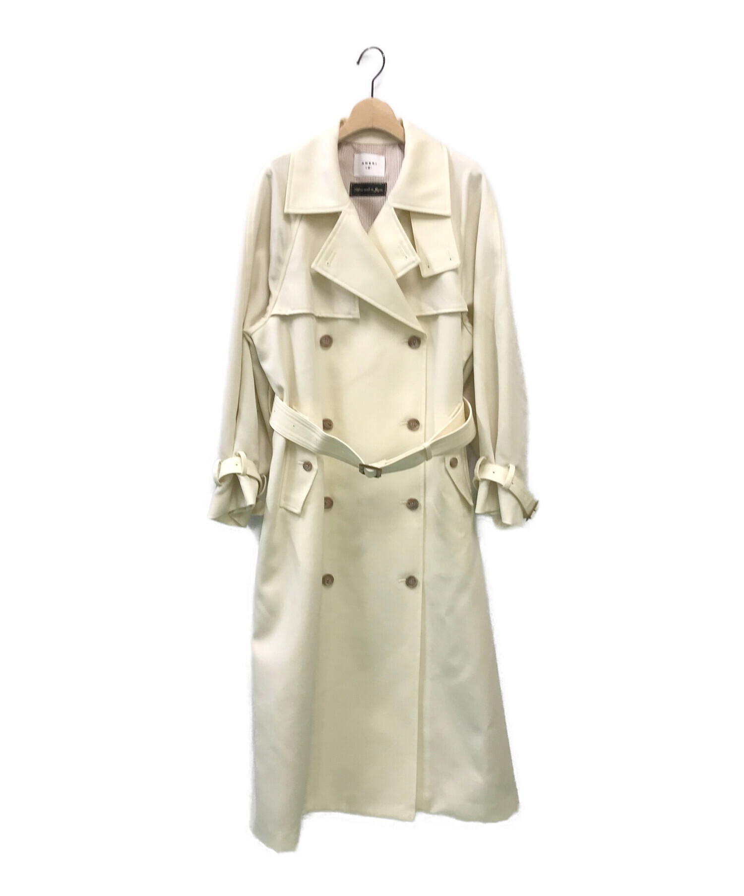 Ameri (アメリ) SUPERIOR FLARE TRENCH COAT ホワイト サイズ:M