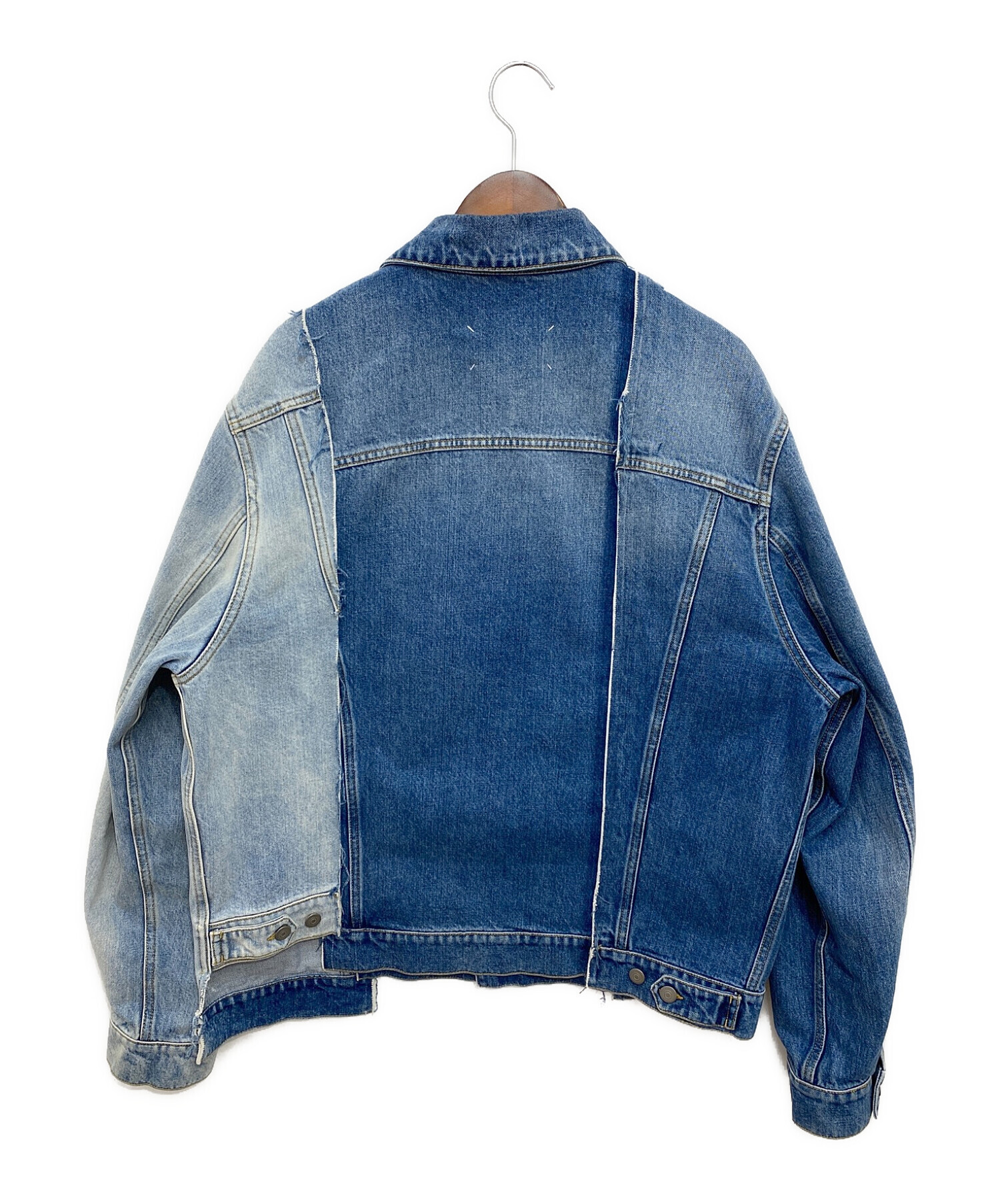 フローラル Maison Margiela ⑩ spliced denim jacket | alamiah.edu.sa