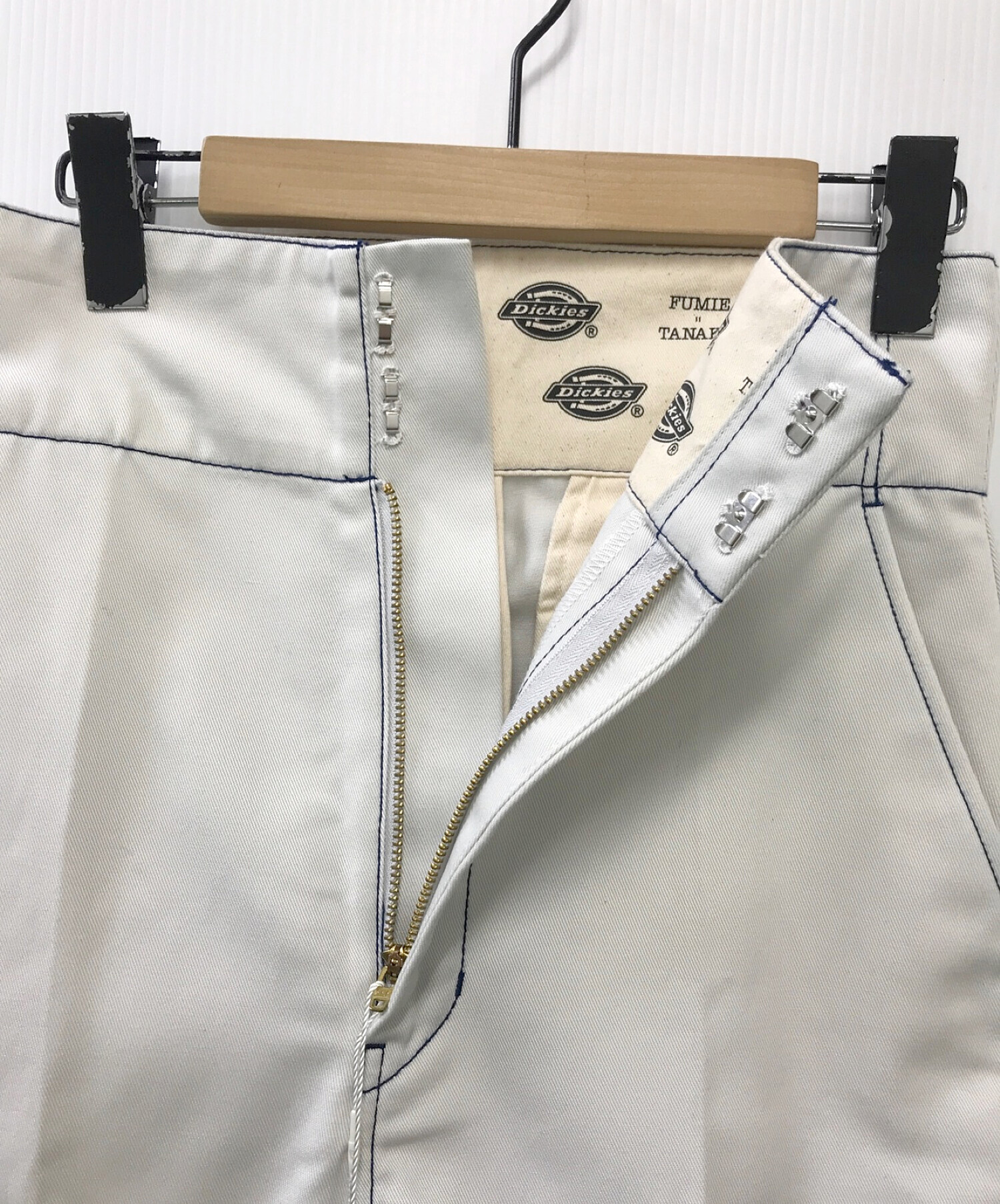 FUMIE TANAKA×Dickies (フミエナタカ×ディッキーズ) WORK PANTS グレー サイズ:2