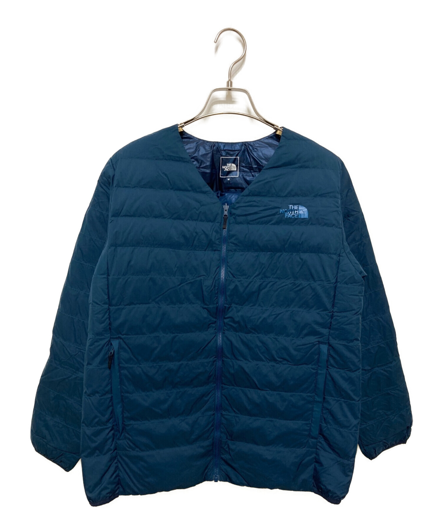 THE NORTH FACE (ザ ノース フェイス) ジップインマグネフィフティーフィフティーダウンカーディガン ブルー サイズ:M