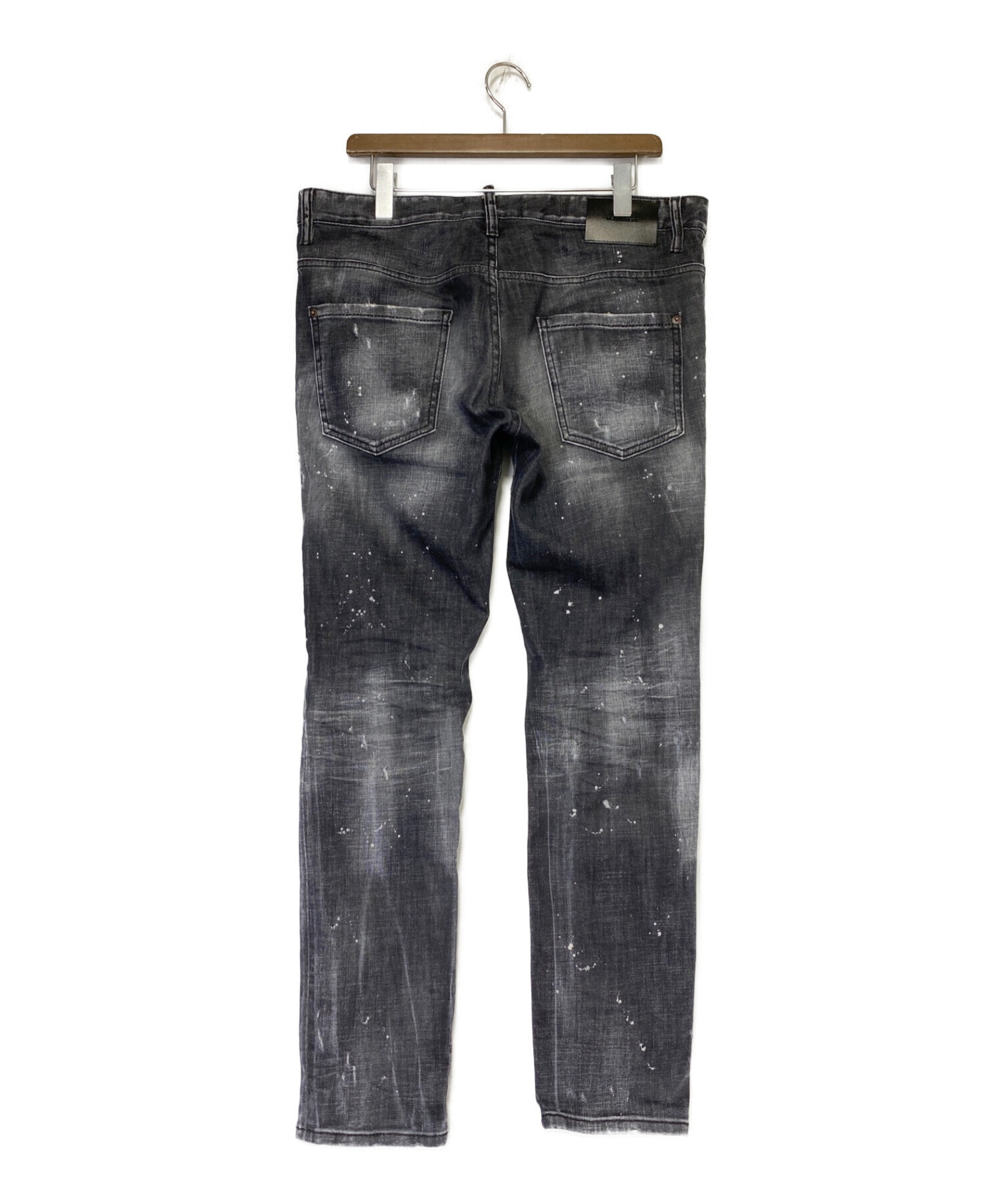 DSQUARED2 (ディースクエアード) SKATER JEANS ブラック サイズ:50