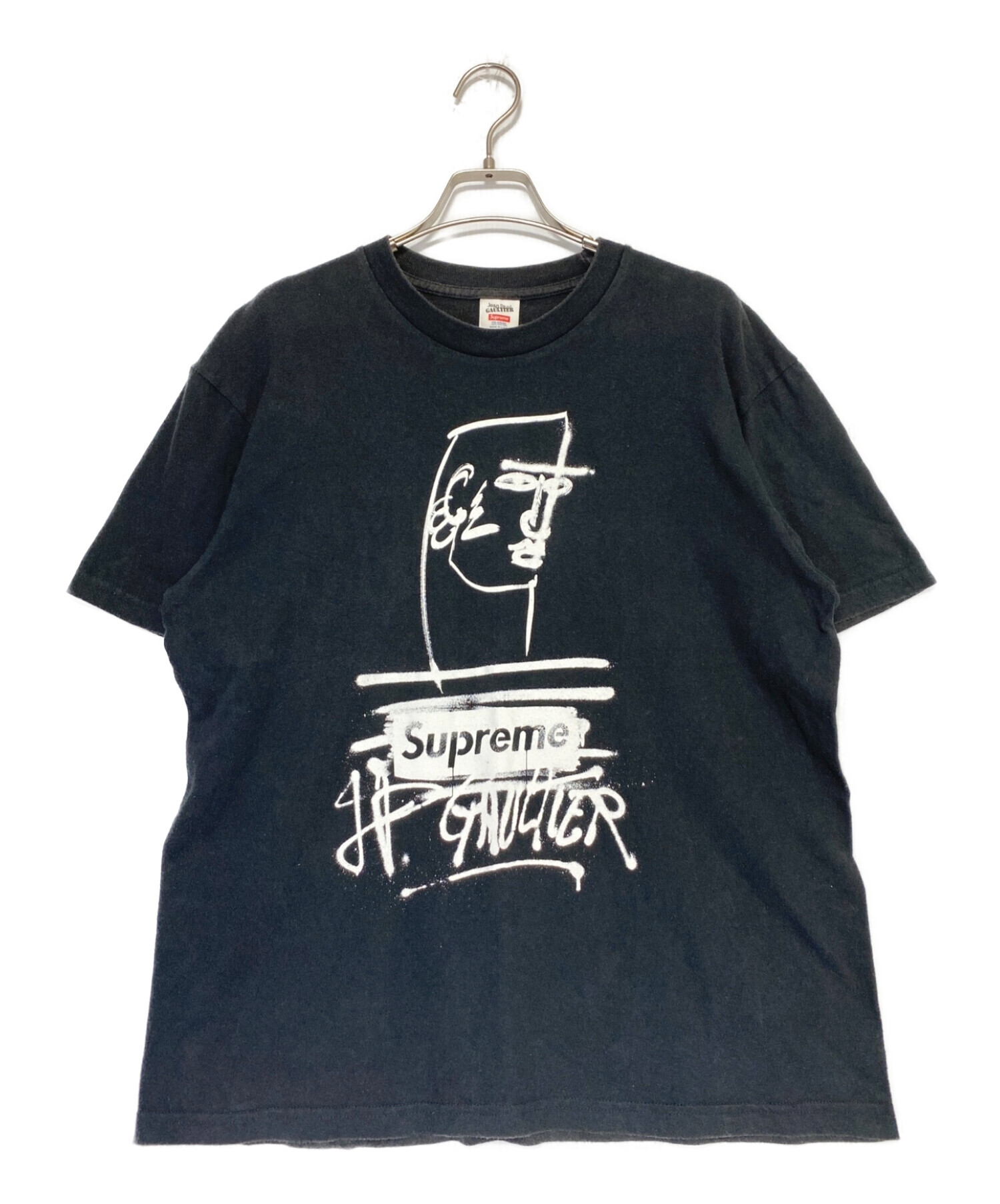 SUPREME (シュプリーム) Jean Paul Gaultier Tee ブラック サイズ:M