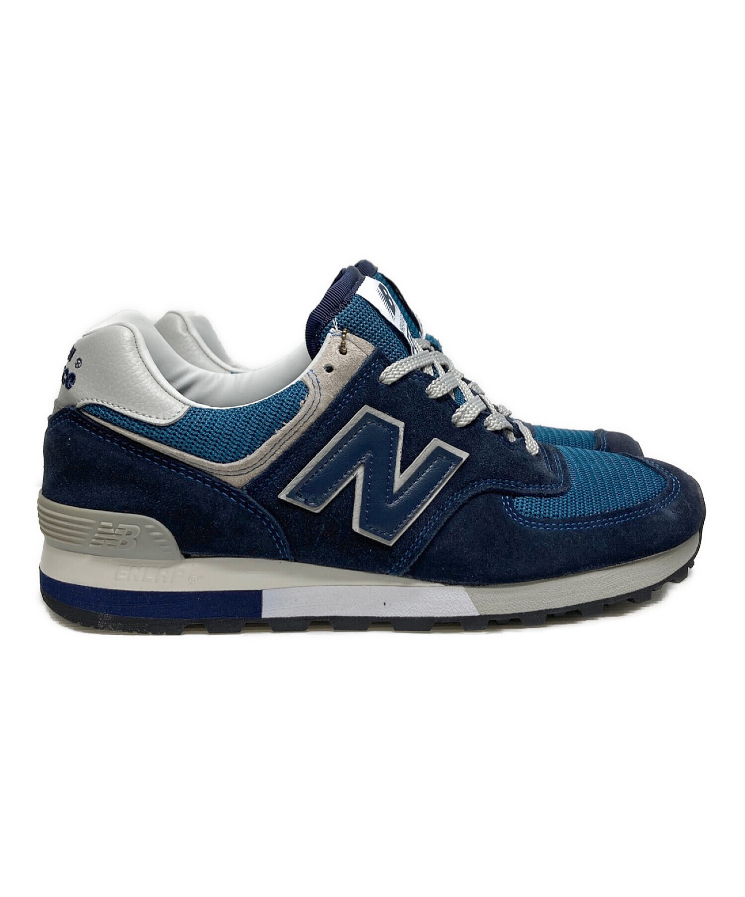 NEW BALANCE (ニューバランス) ローカットスニーカー ネイビー サイズ:26.5cm