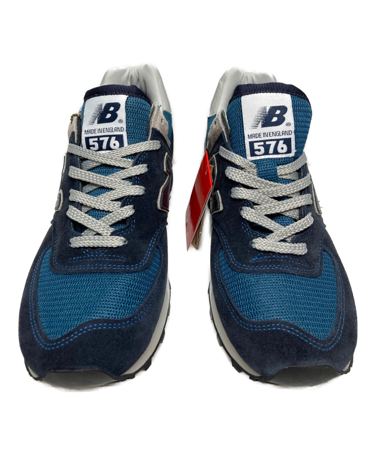 NEW BALANCE (ニューバランス) ローカットスニーカー ネイビー サイズ:26.5cm