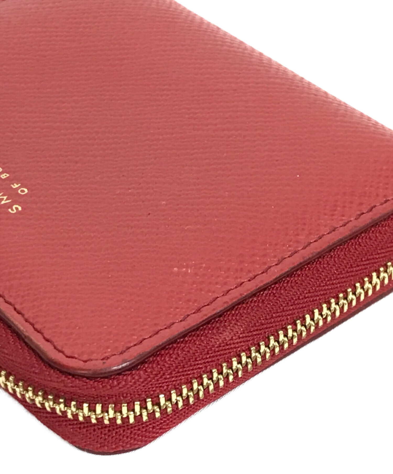 SMYTHSON (スマイソン) コインケース レッド