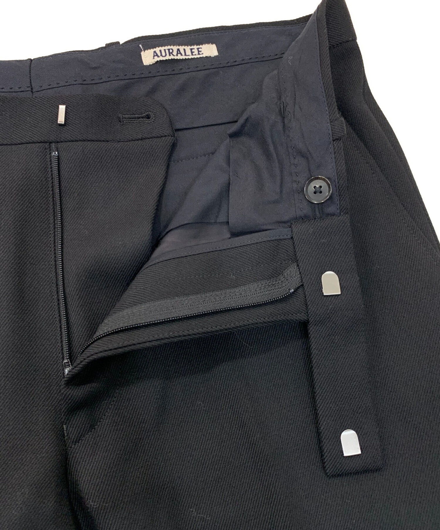 中古・古着通販】AURALEE (オーラリー) WOOL SERGE NARROW SLACKS