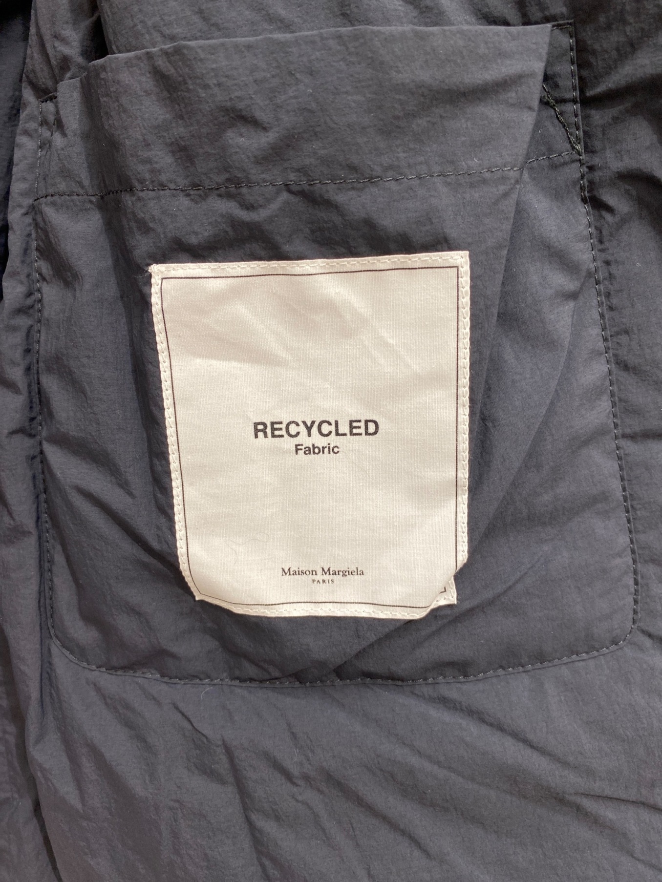 Maison Margiela (メゾンマルジェラ) 21AW RECYCLE PADDED JACKET ネイビー サイズ:44