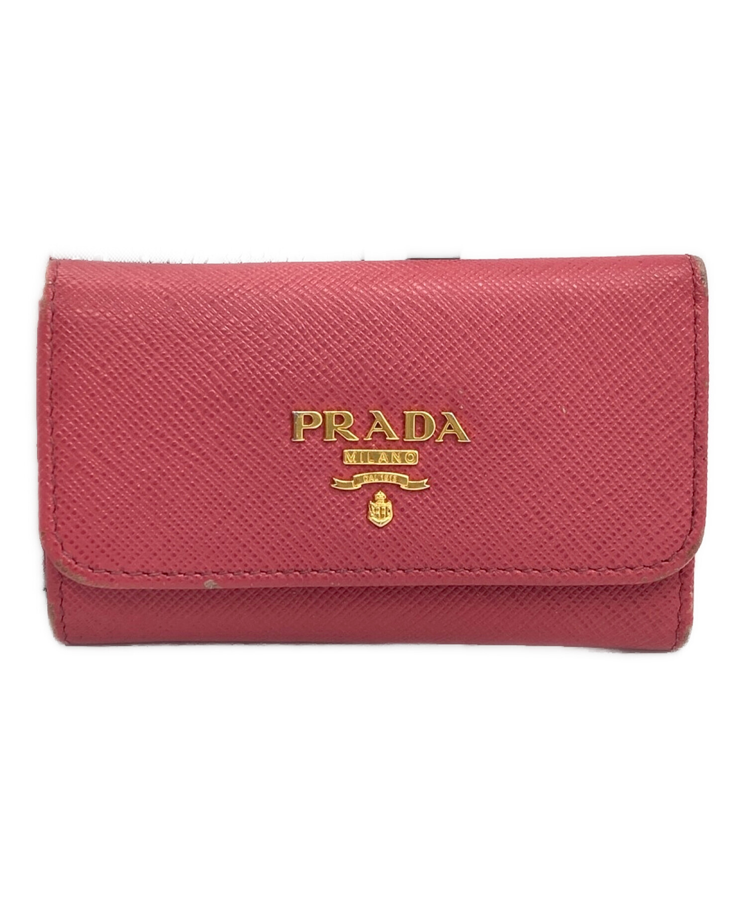 中古・古着通販】PRADA (プラダ) キーケース ピンク｜ブランド・古着