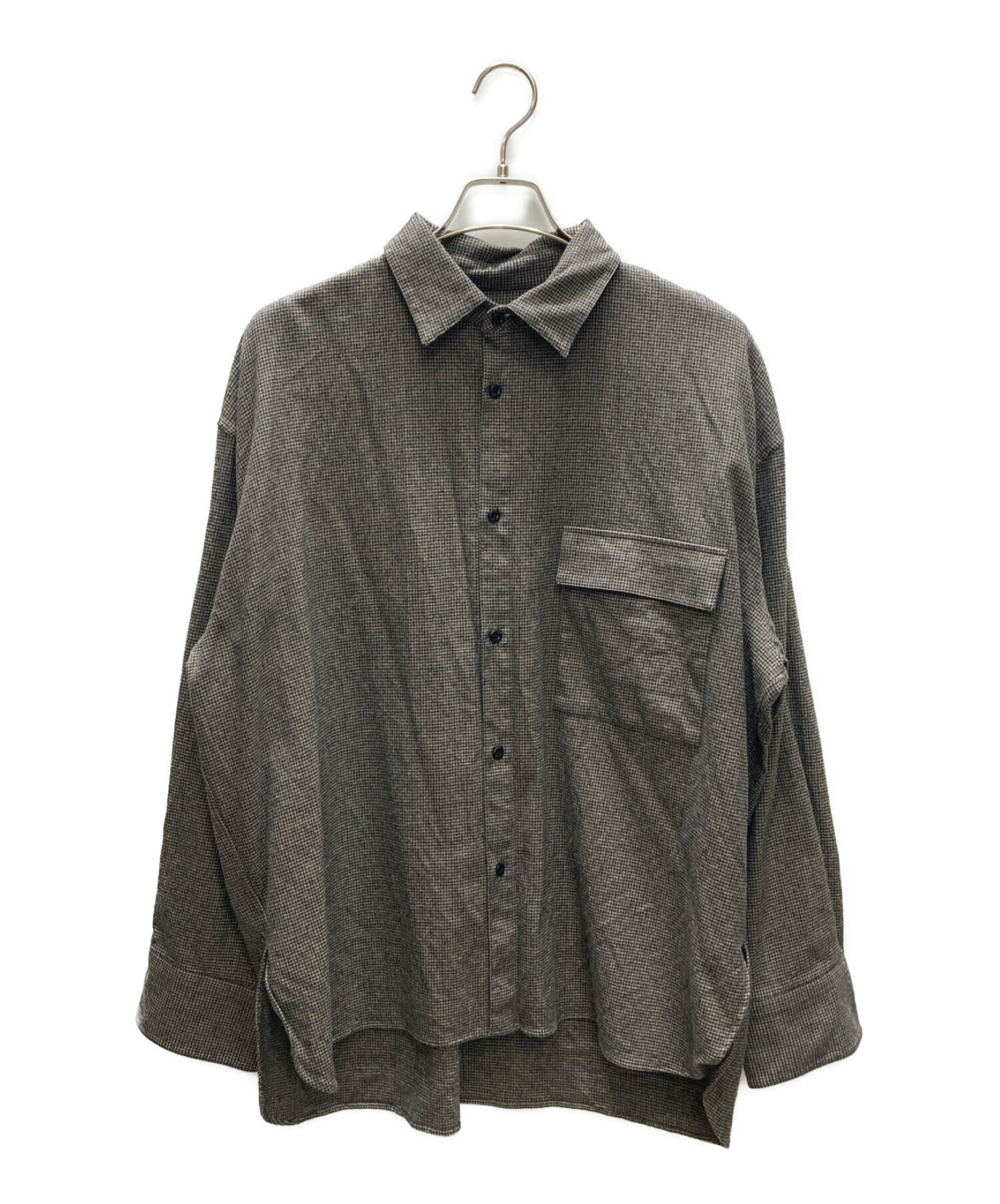 stein  over sized down pad shirt