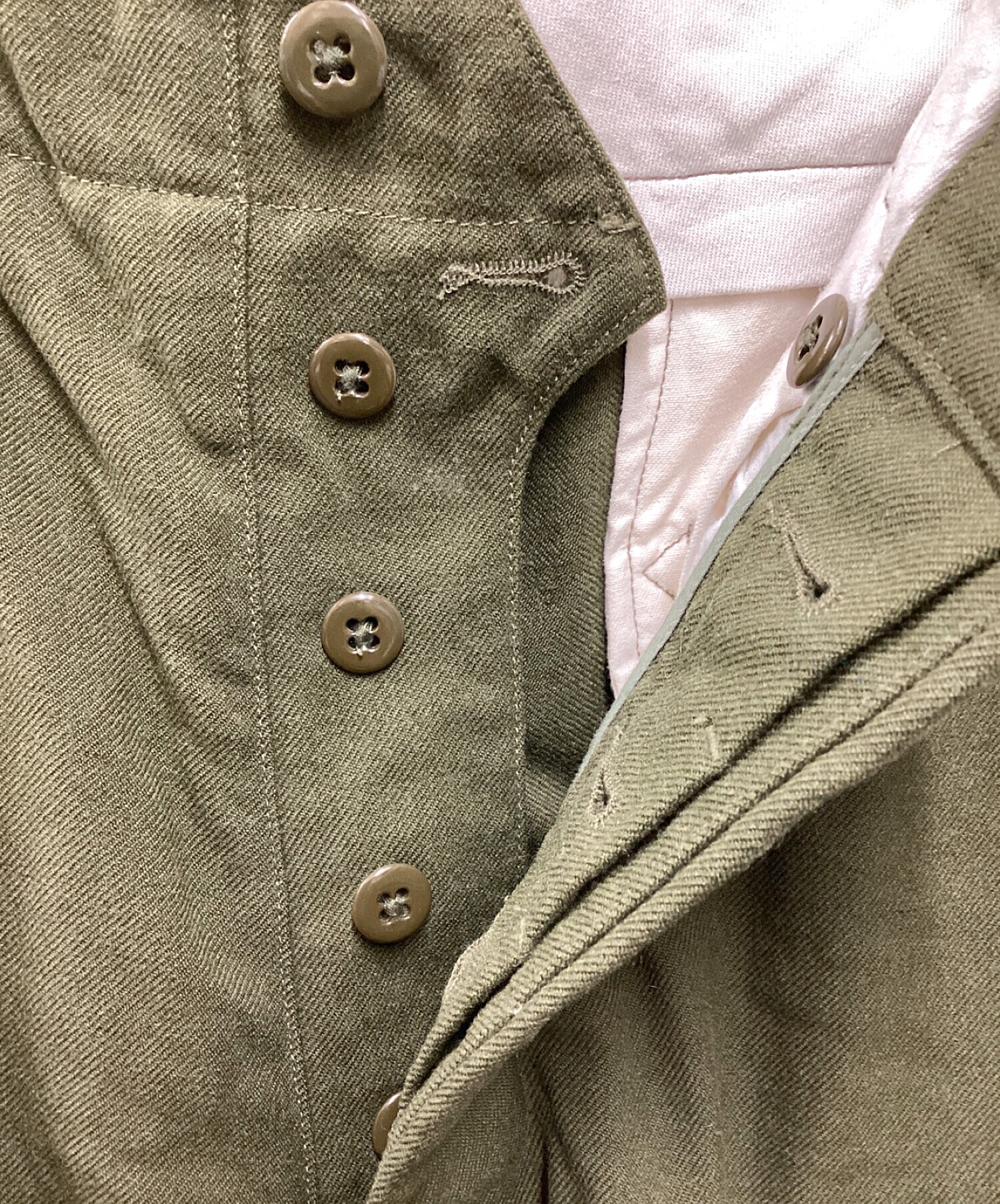 Engineered Garments ストレートパンツ/S/ウール...+storksnapshots.com