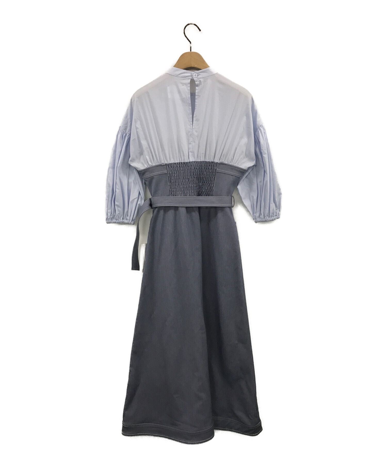 Ameri (アメリ) AFFOGATO SHIRT DRESS ブルー サイズ:S 未使用品