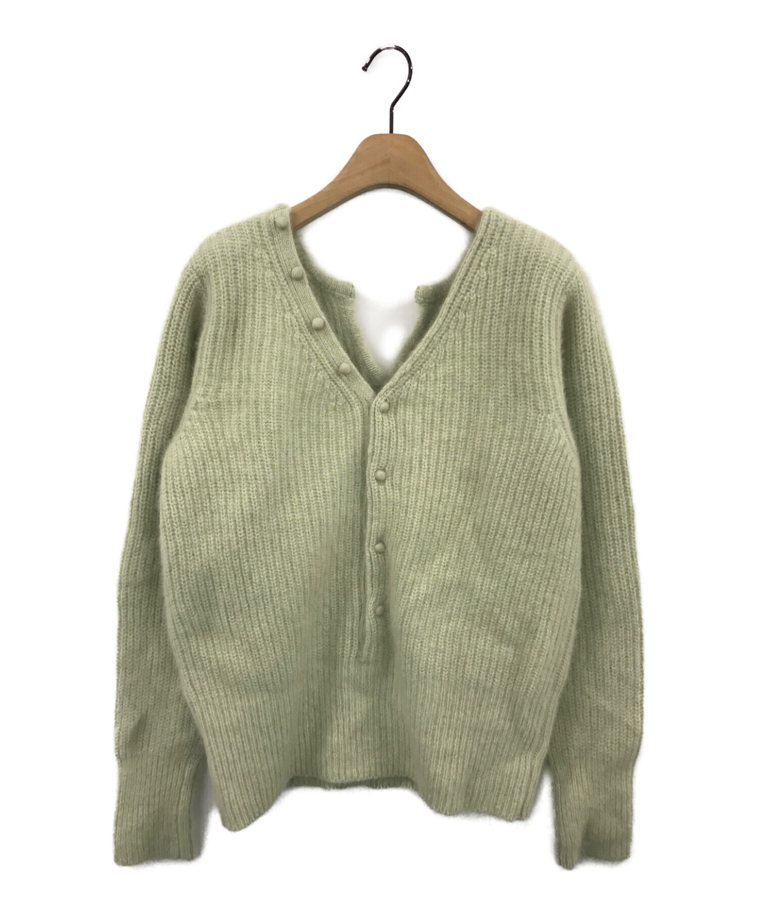 中古・古着通販】ETRE TOKYO (エトレトウキョウ) BACK OPEN FOX KNIT