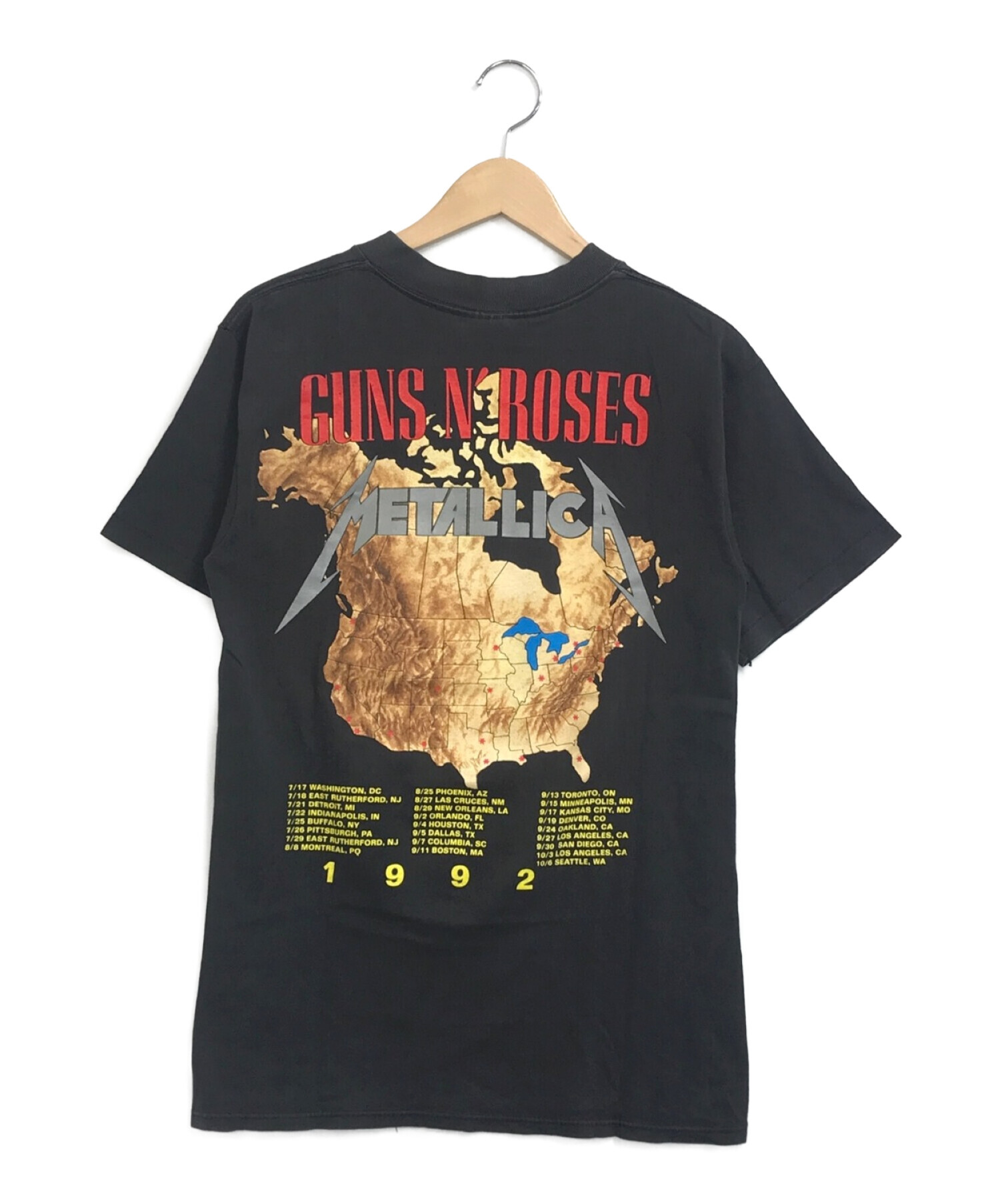 Guns N´ RosesMETALLICA Tシャツ Y2K グランジ バンド-