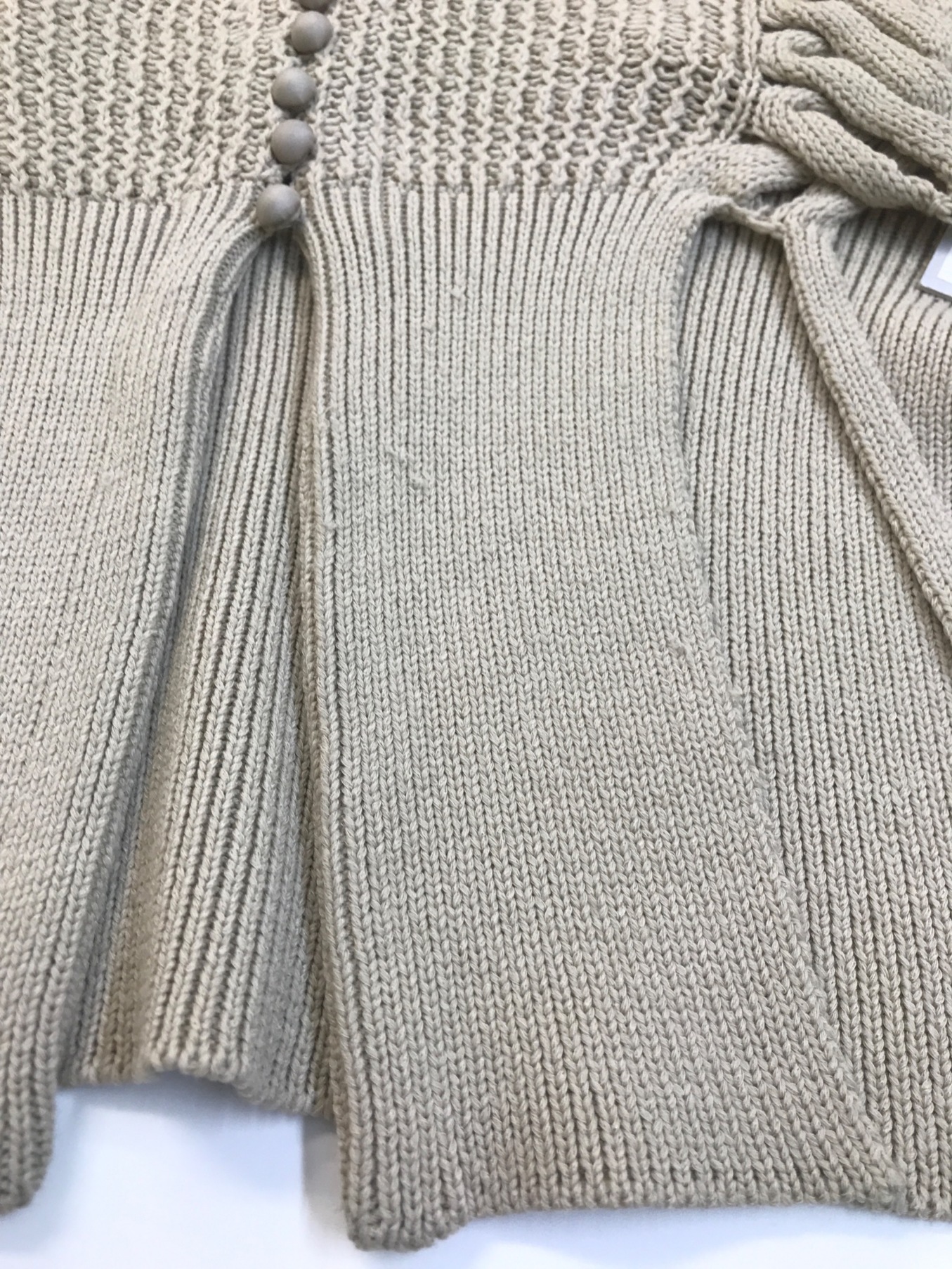 中古・古着通販】malamute (マラミュート) braid slit cardigan