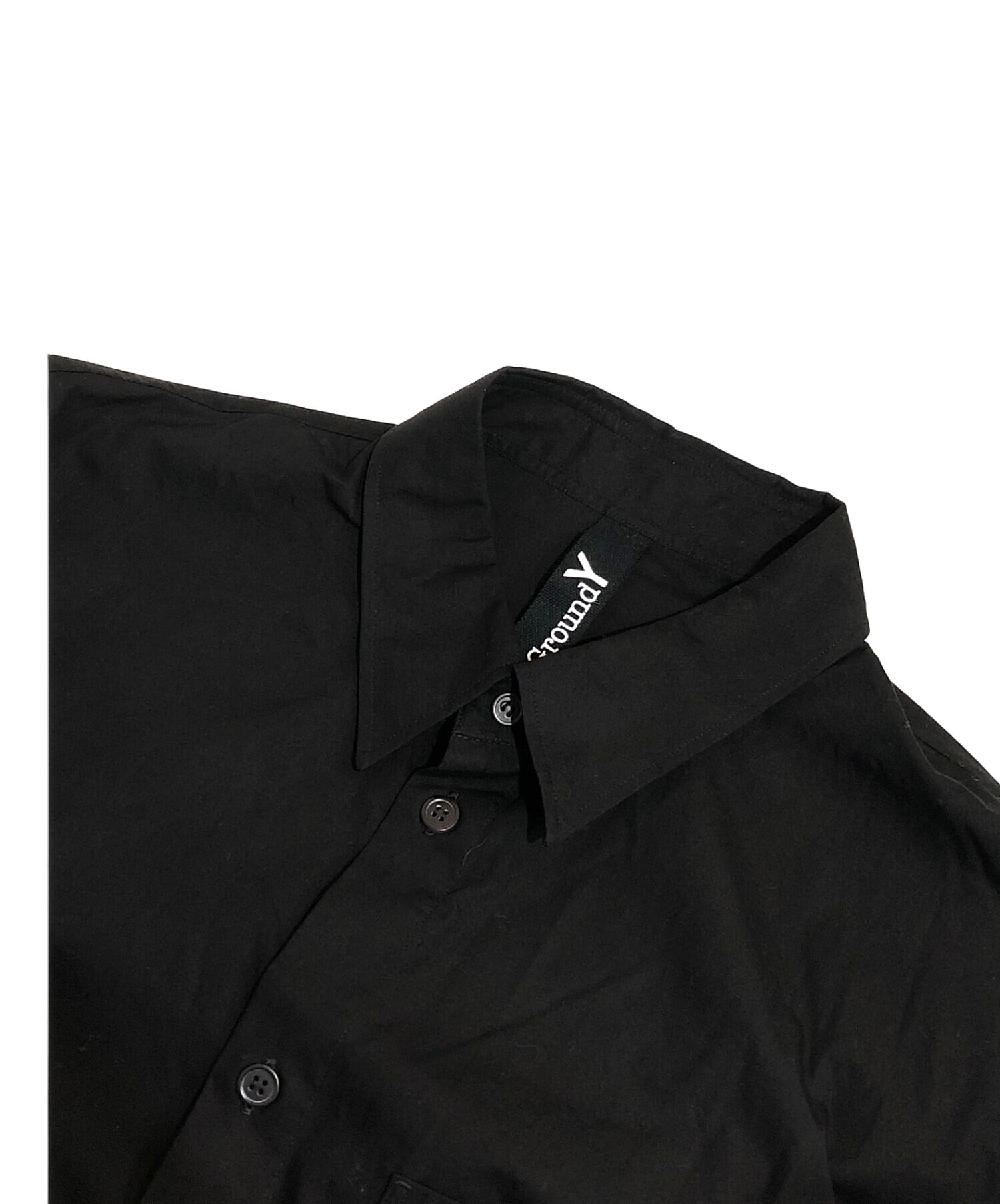 GROUND Y (グラウンドワイ) Entry Basic Shirt ブラック サイズ:3