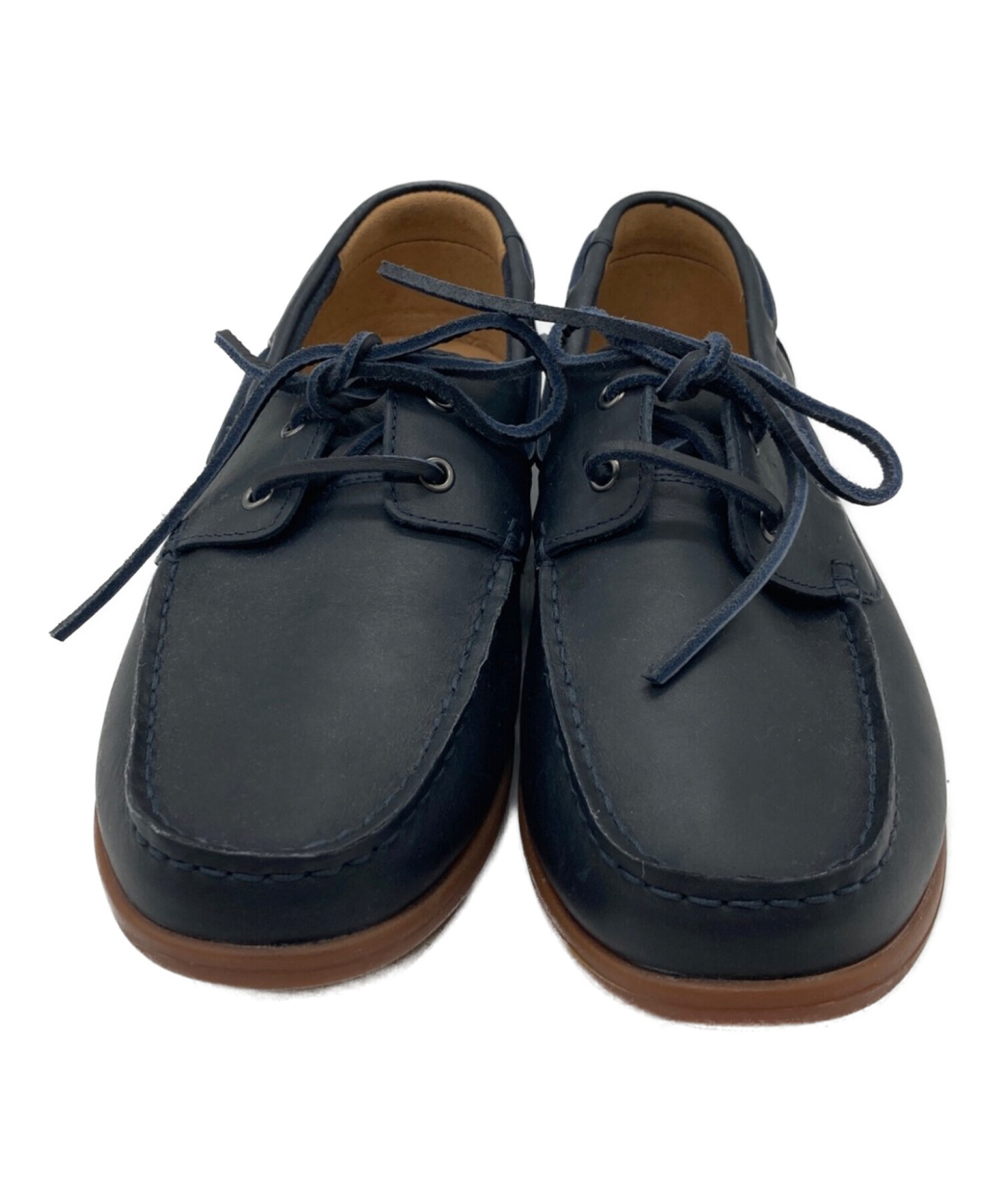 CLARKS (クラークス) デッキシューズ ブラック サイズ:25.5