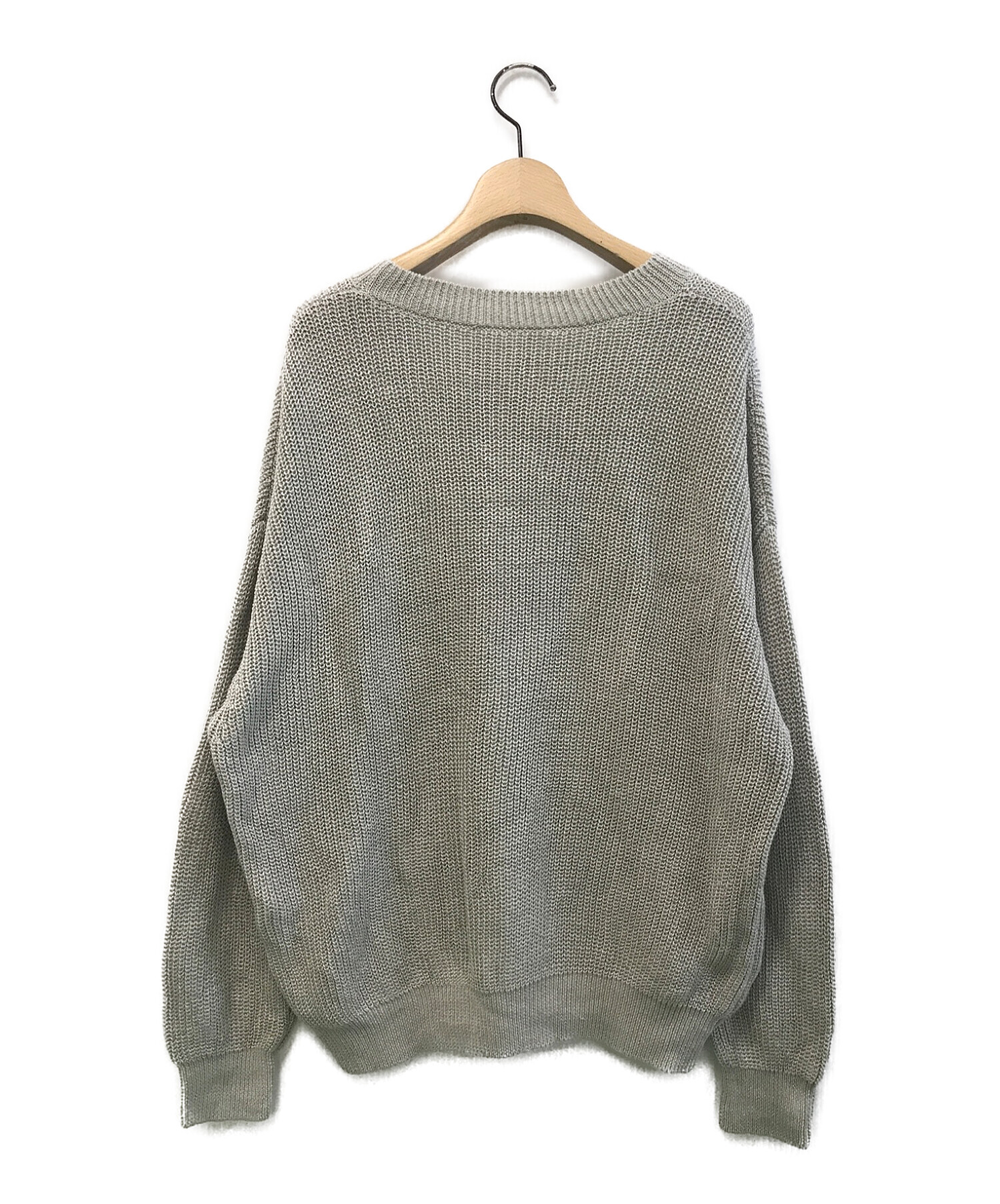 L'Appartement (アパルトモン) LINEN BOYS KNIT グリーン サイズ:-