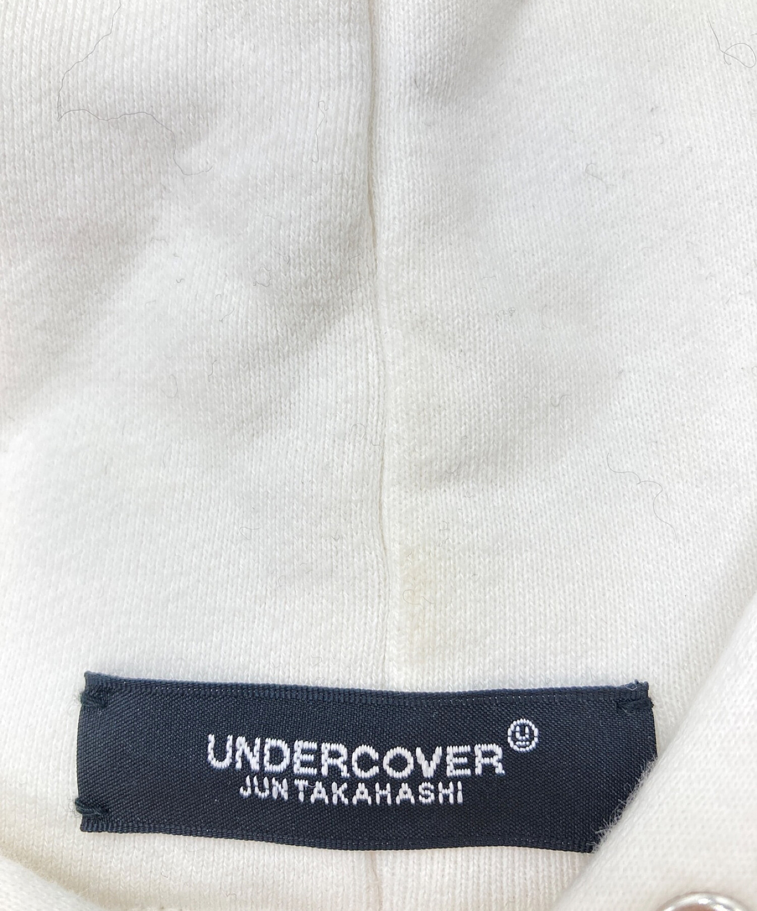 UNDERCOVER (アンダーカバー) プルオーバーパーカー ホワイト サイズ:3