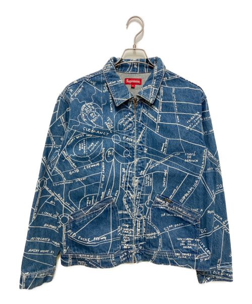 中古・古着通販】SUPREME (シュプリーム) Gonz Map Work Jacket