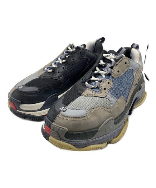 中古・古着通販】BALENCIAGA (バレンシアガ) Triple-S ブラック×グレー