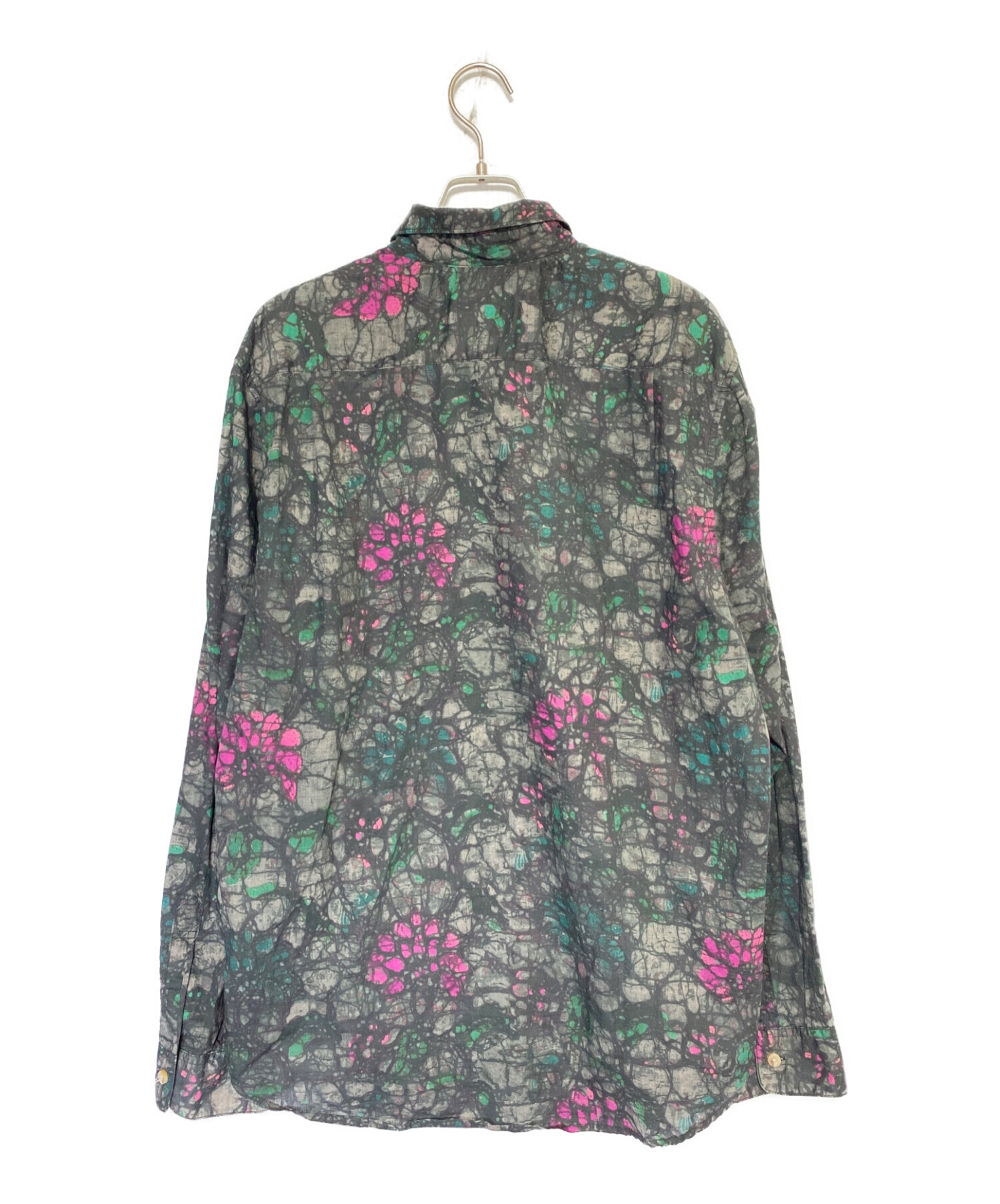 SUPREME (シュプリーム) Acid Floral Shirt グリーン サイズ:XL