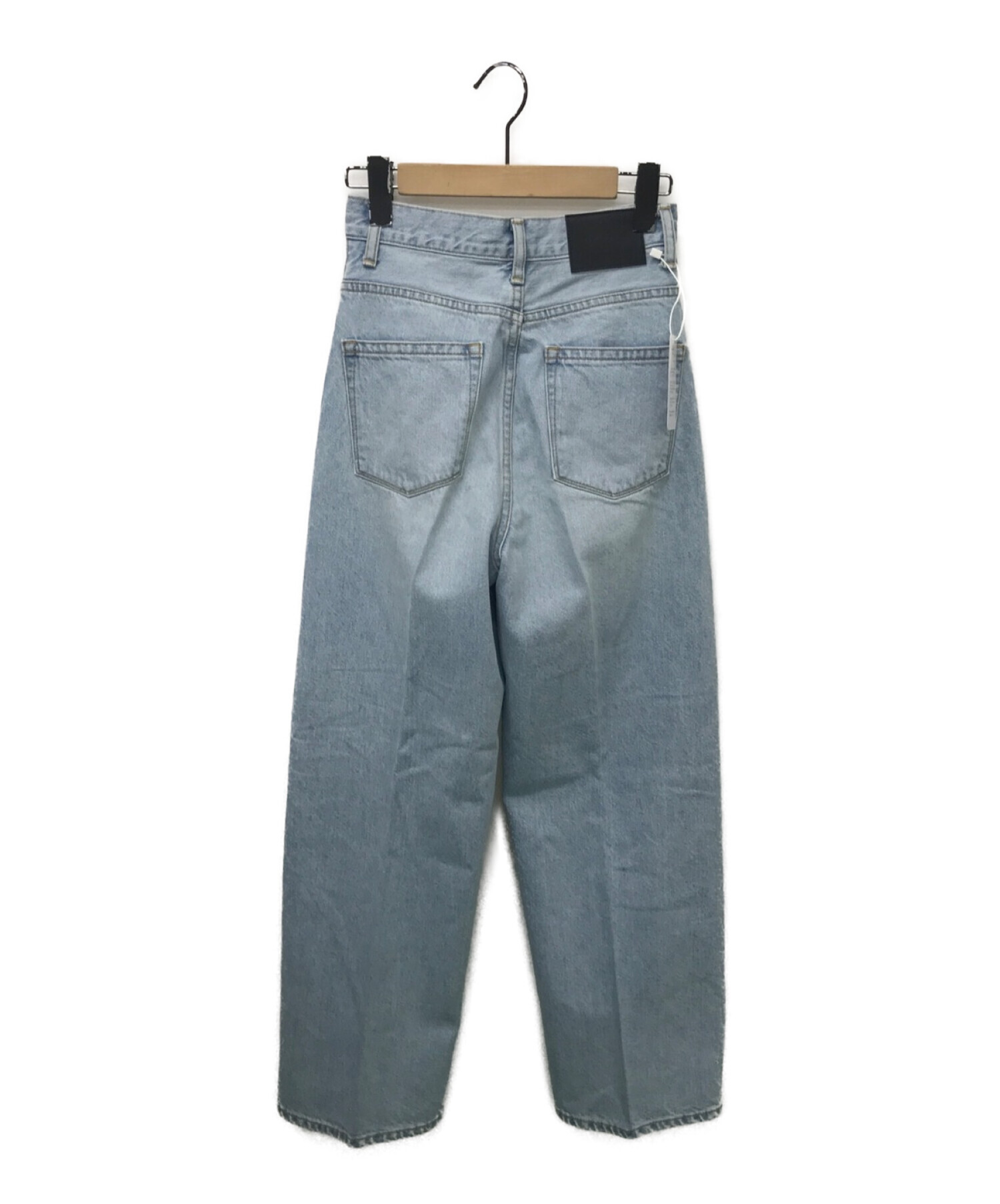 VEQUM (ベクム) KLAR CROP WIDE JEANS インディゴ サイズ:24 未使用品