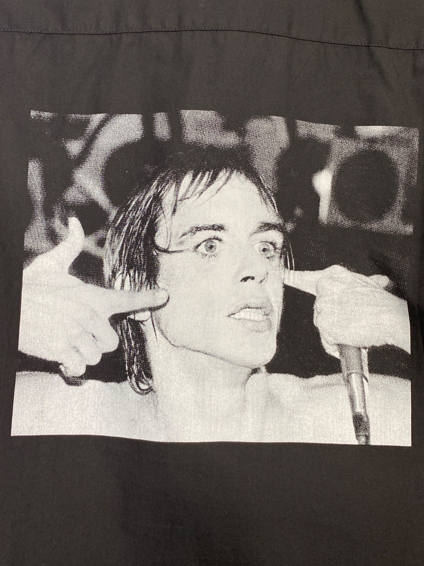 中古・古着通販】SUPREME (シュプリーム) Iggy Pop S/S Shirt ブラック